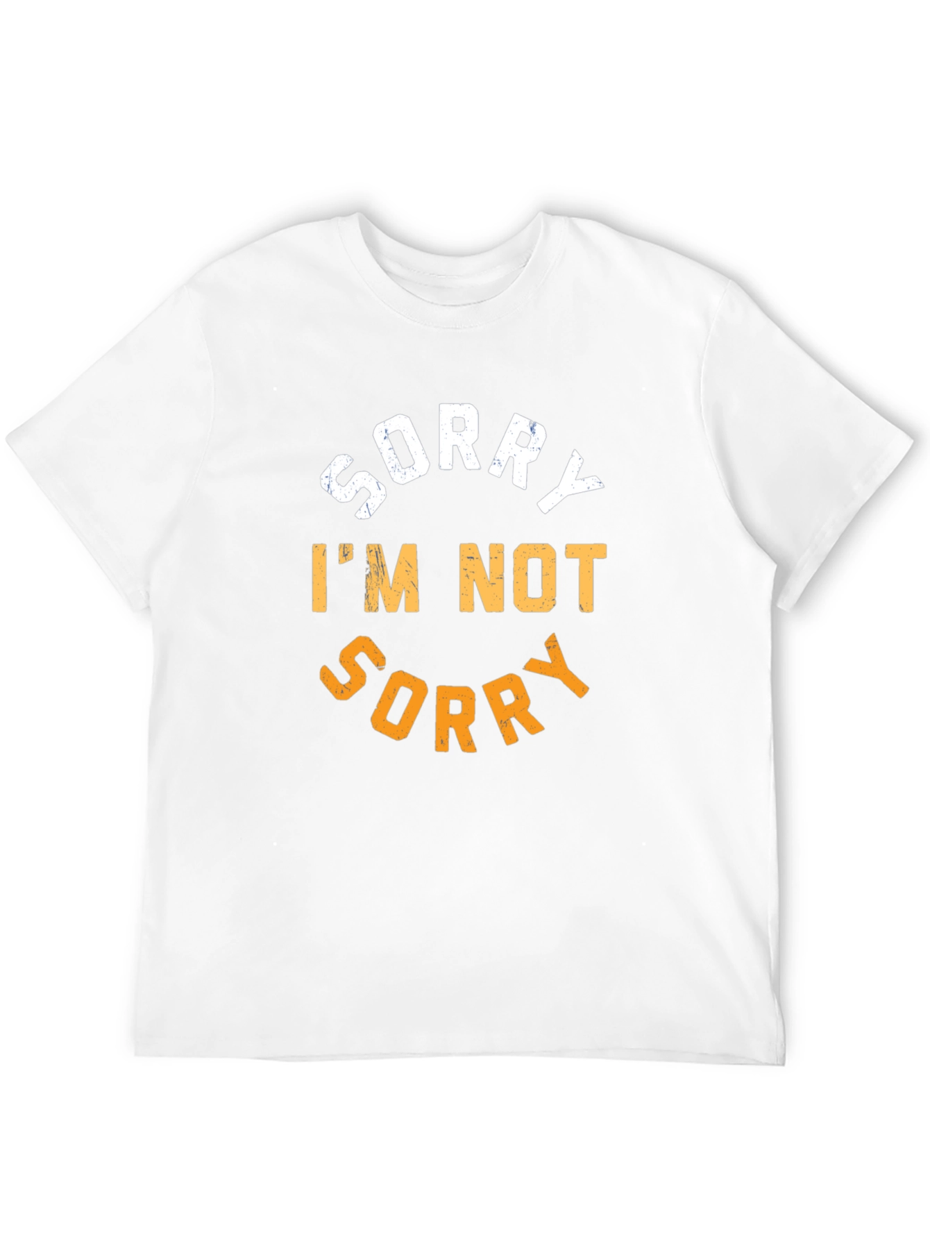 Black Sorry I'm Not Sorry Graphic T-Shirt view 12