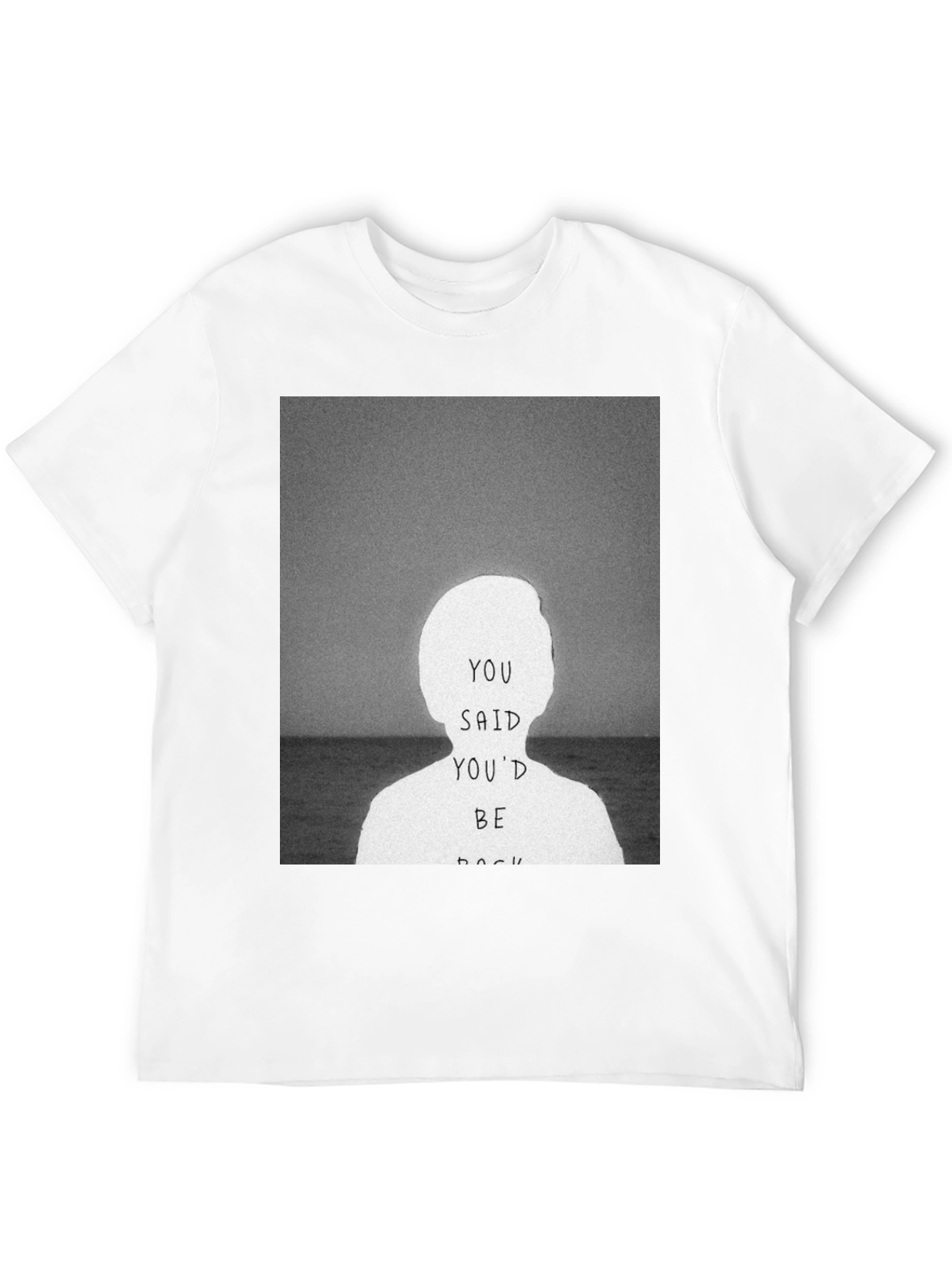 Black You Said You'd Be Back Graphic Tee view 12