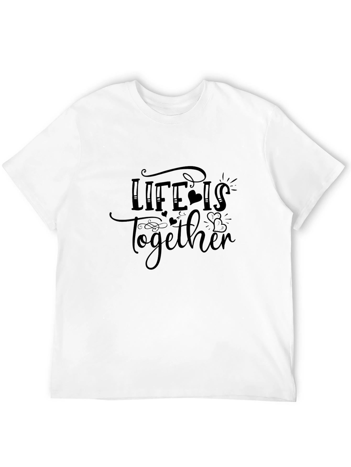 Black Life Is Better Together Graphic T-Shirt view 12