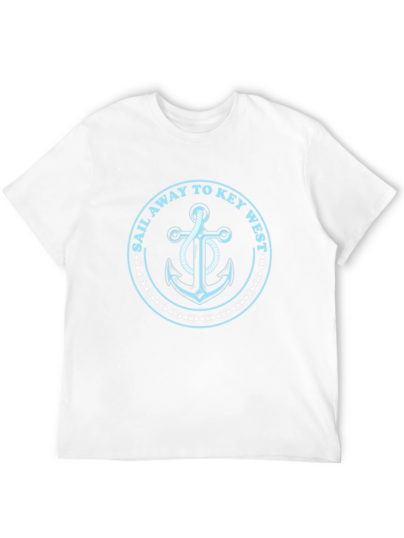 Sail Away to Key West Black T-Shirt - 12