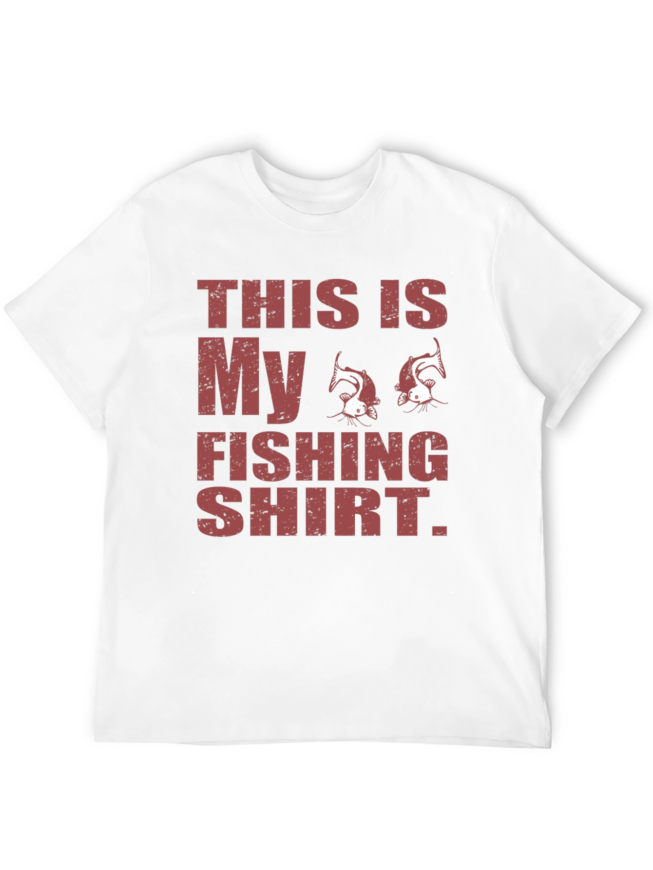 Black Funny Fishing Shirt - Men's Novelty Graphic Tee view 12