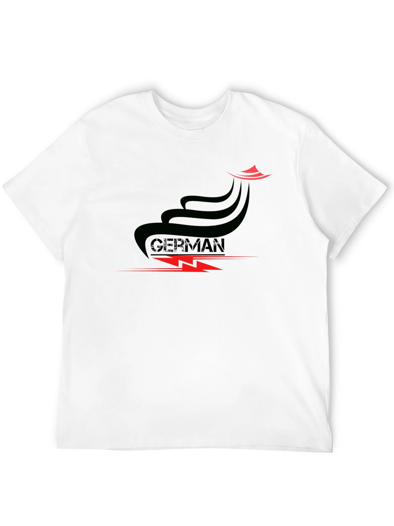 Black German Style Black Graphic Tee view 12