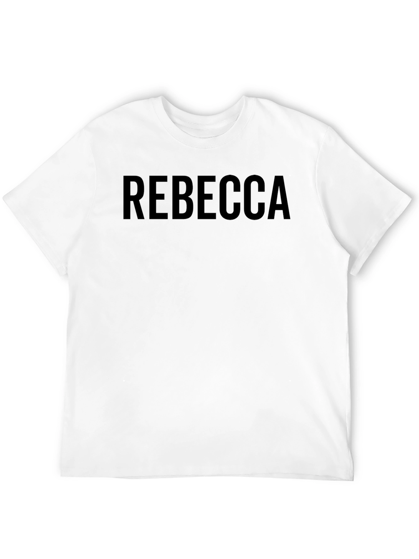 Black Rebecca Black T-Shirt - Personalized Name Tee view 12