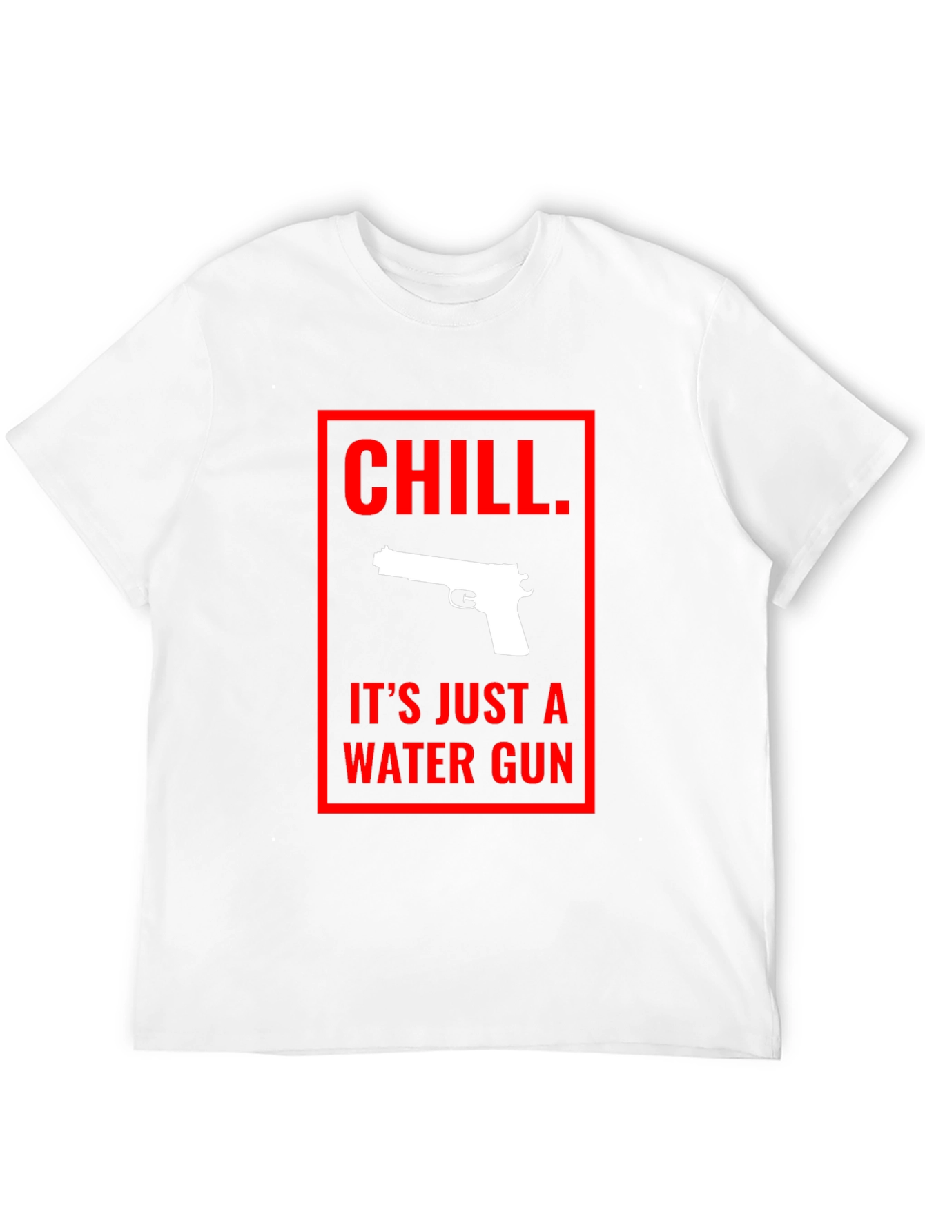 Black Chill Water Gun Graphic Tee - Black view 12