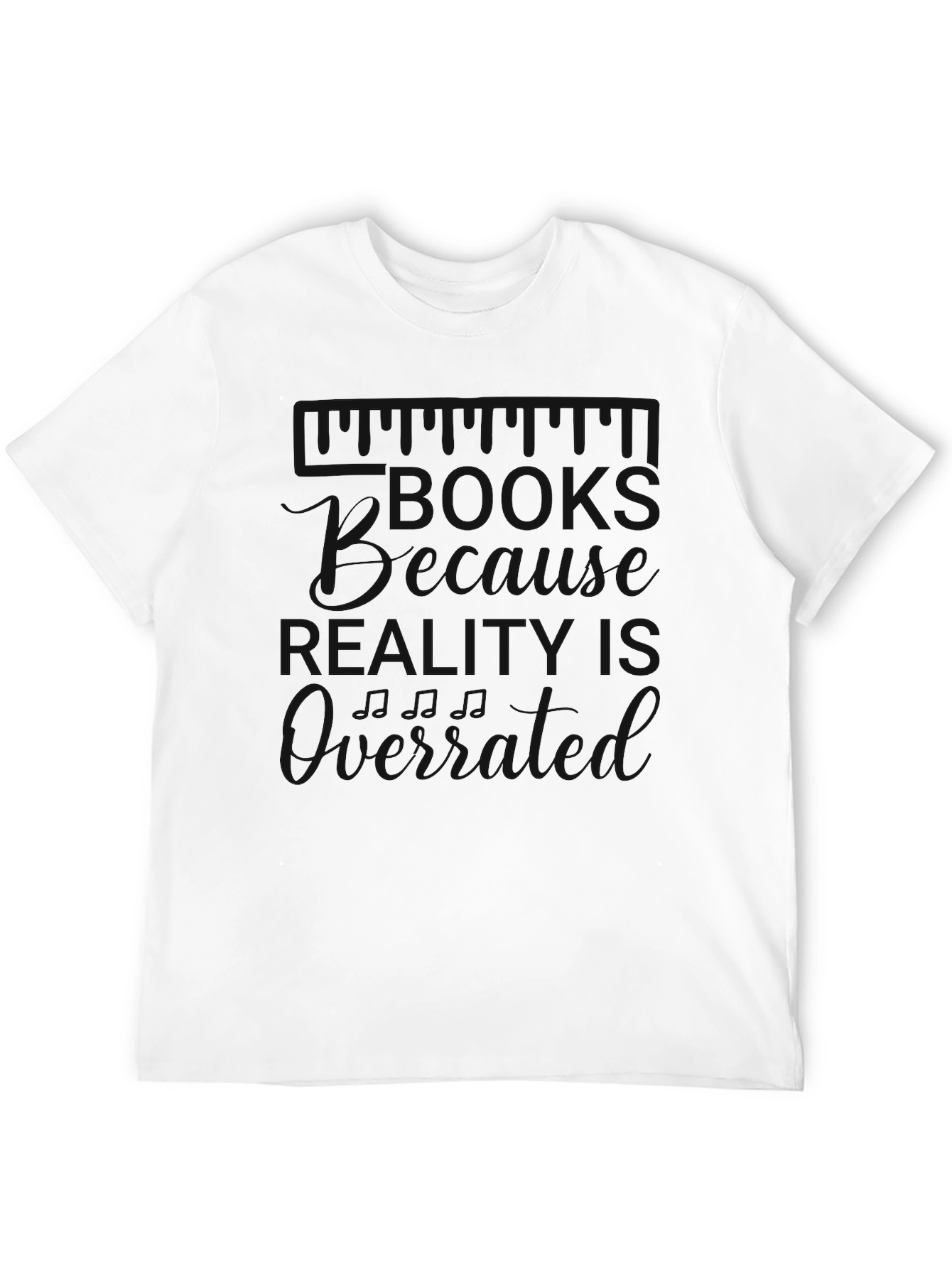 Black Men's Graphic Print T-Shirt - 'This Is Awkward' view 12