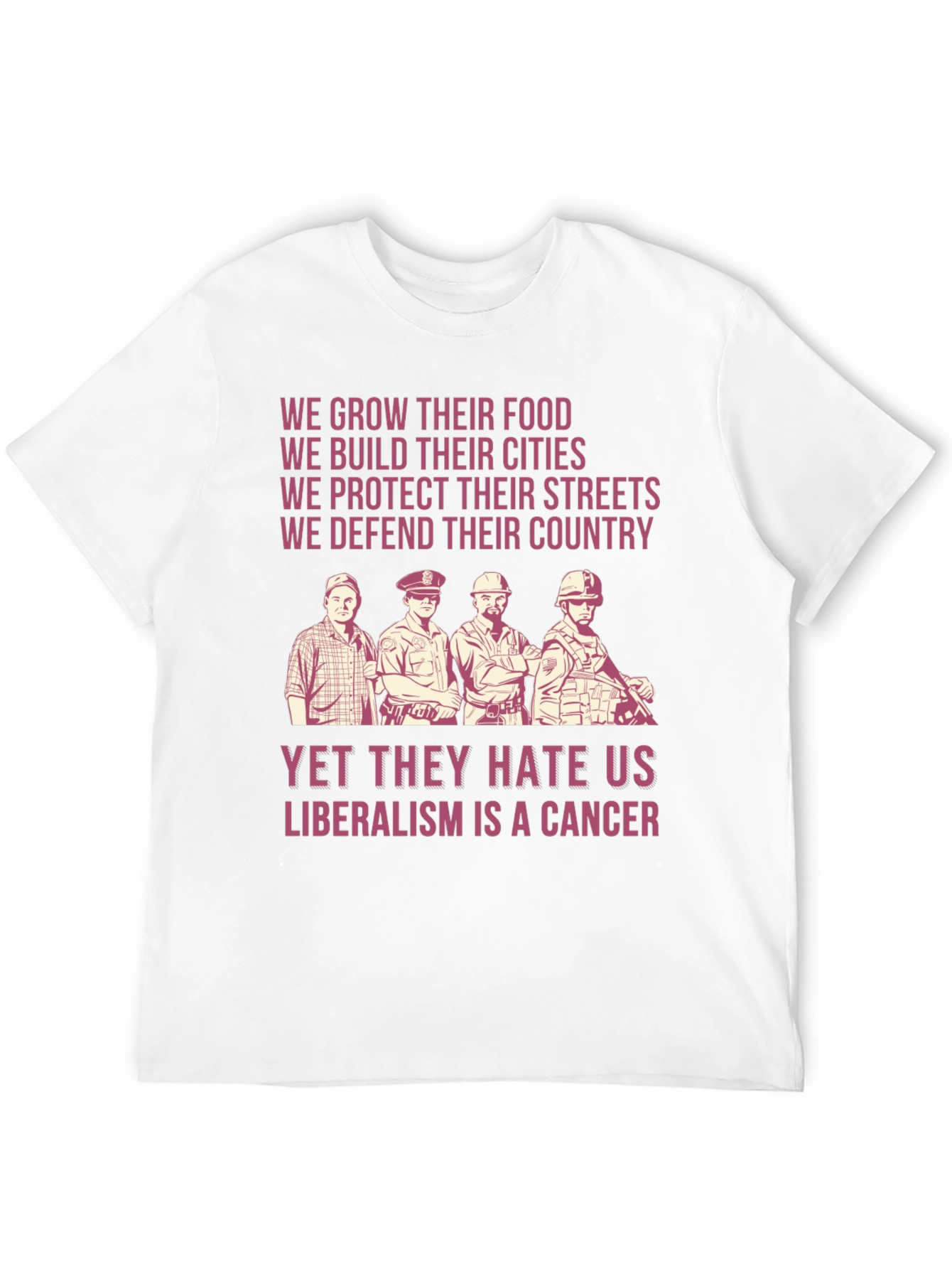 Black We Grow Their Food Graphic T-Shirt view 12