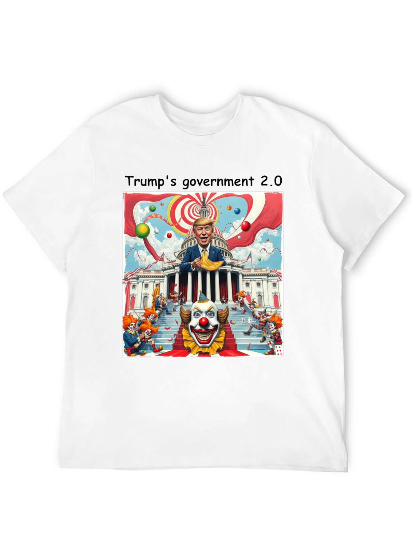 Black Trump's Government 2.0 T-Shirt view 12