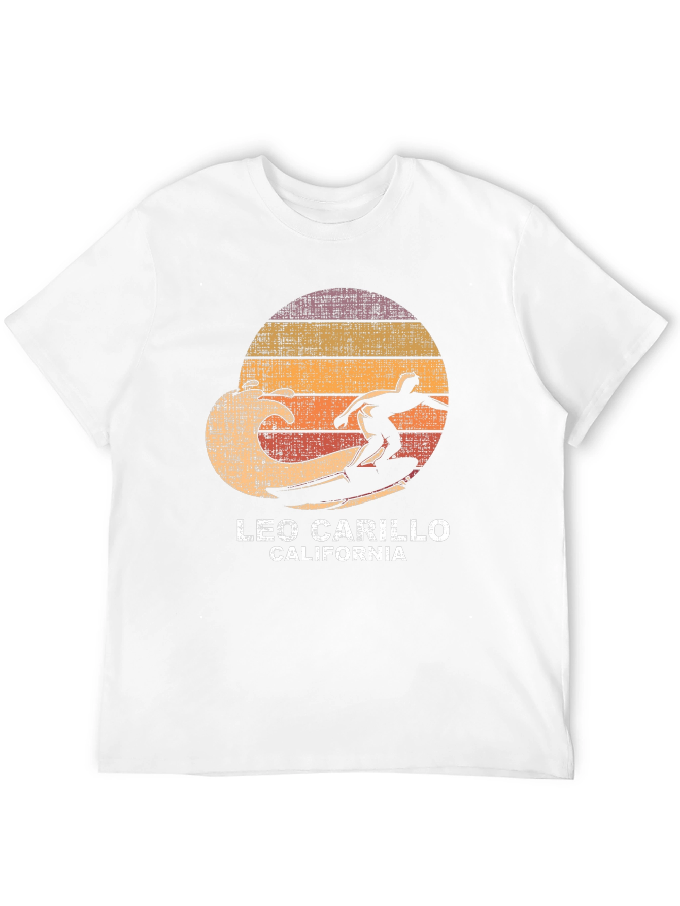 Black Retro Leo Carillo Surfer Graphic Tee view 12