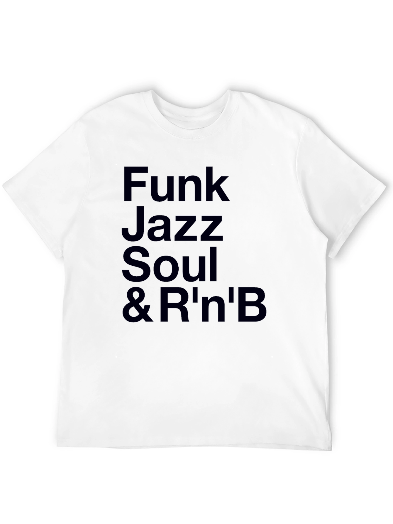 Black Funk Jazz Soul & R'n'B Black Graphic Tee view 12