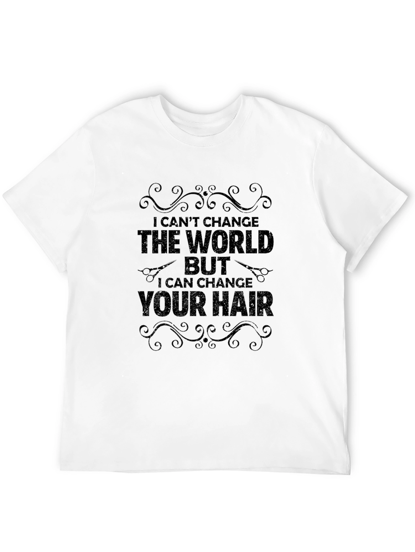 Black Hair Stylist T-Shirt: I Can Change Your Hair view 12
