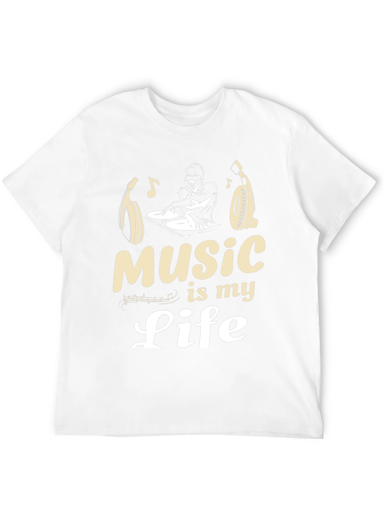 Black Music is My Life Graphic Tee view 12