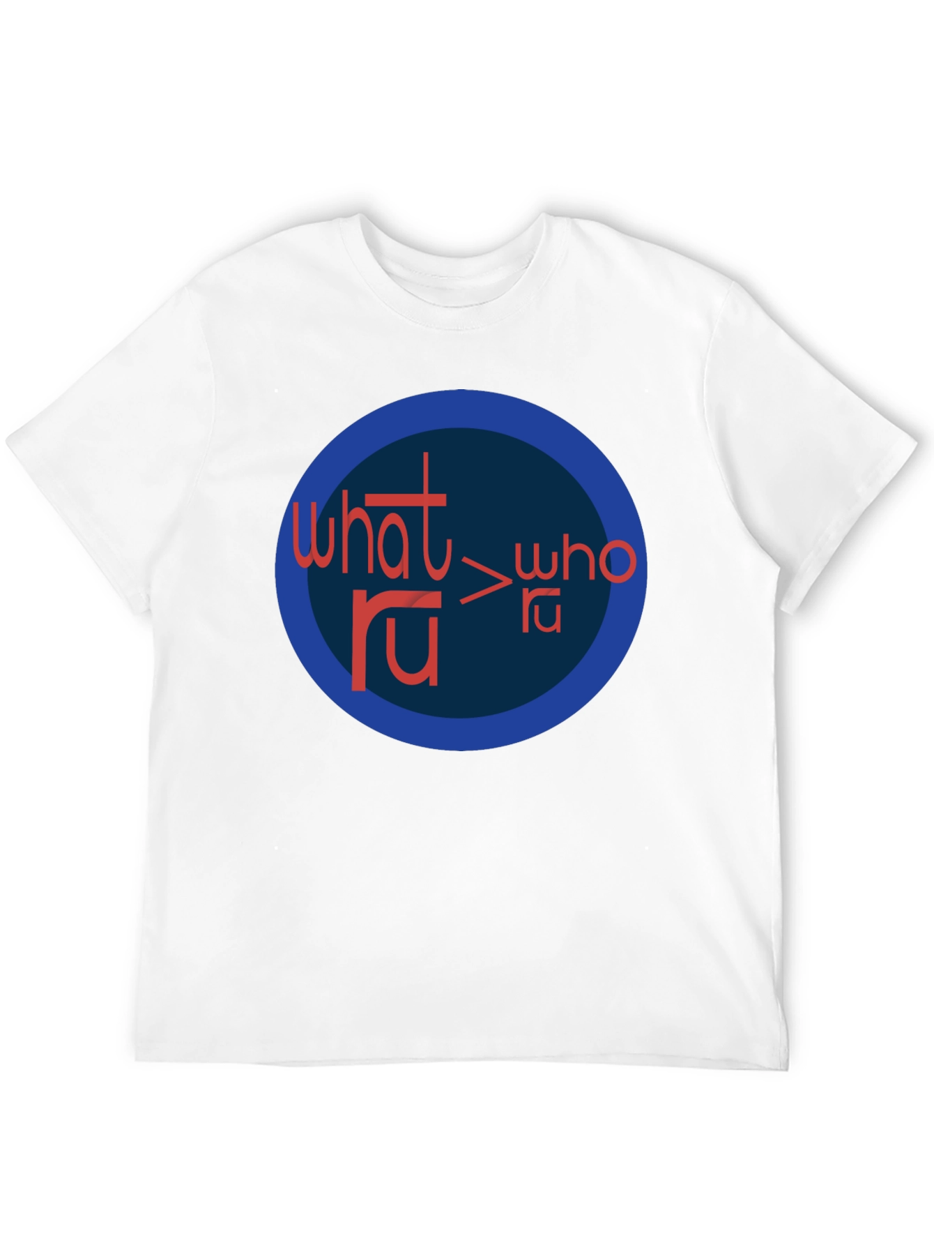 Black What RU > Who RU Graphic Tee - Black view 12