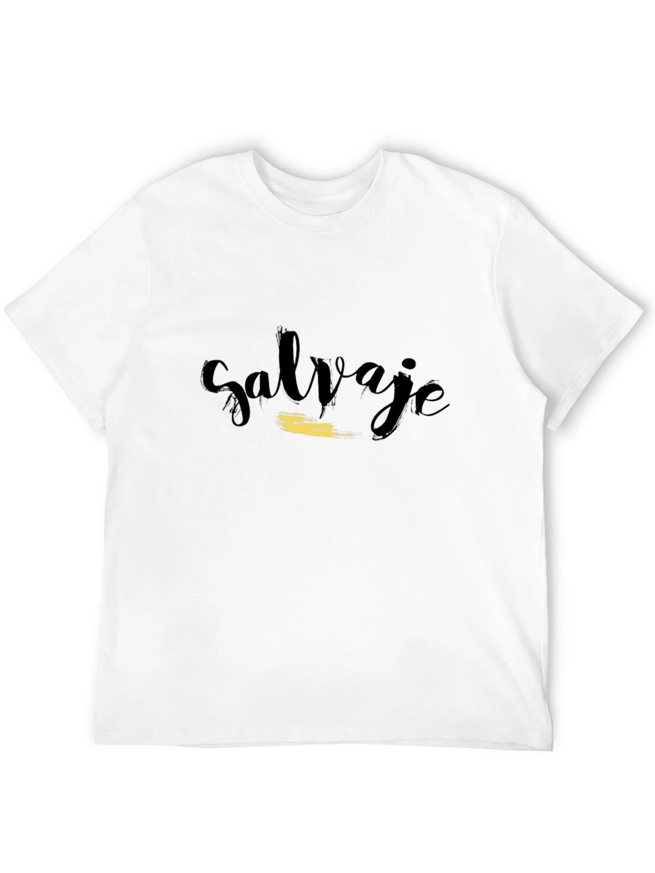 Black Salvaje Graphic T-Shirt - Casual Black Tee view 12