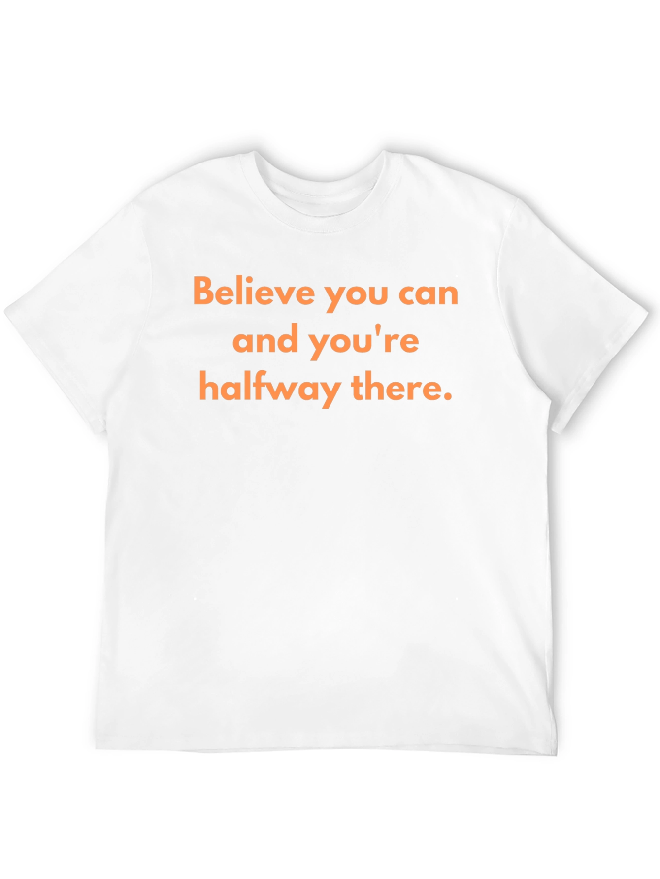 Black Motivational T-Shirt: Believe You Can Succeed! view 12