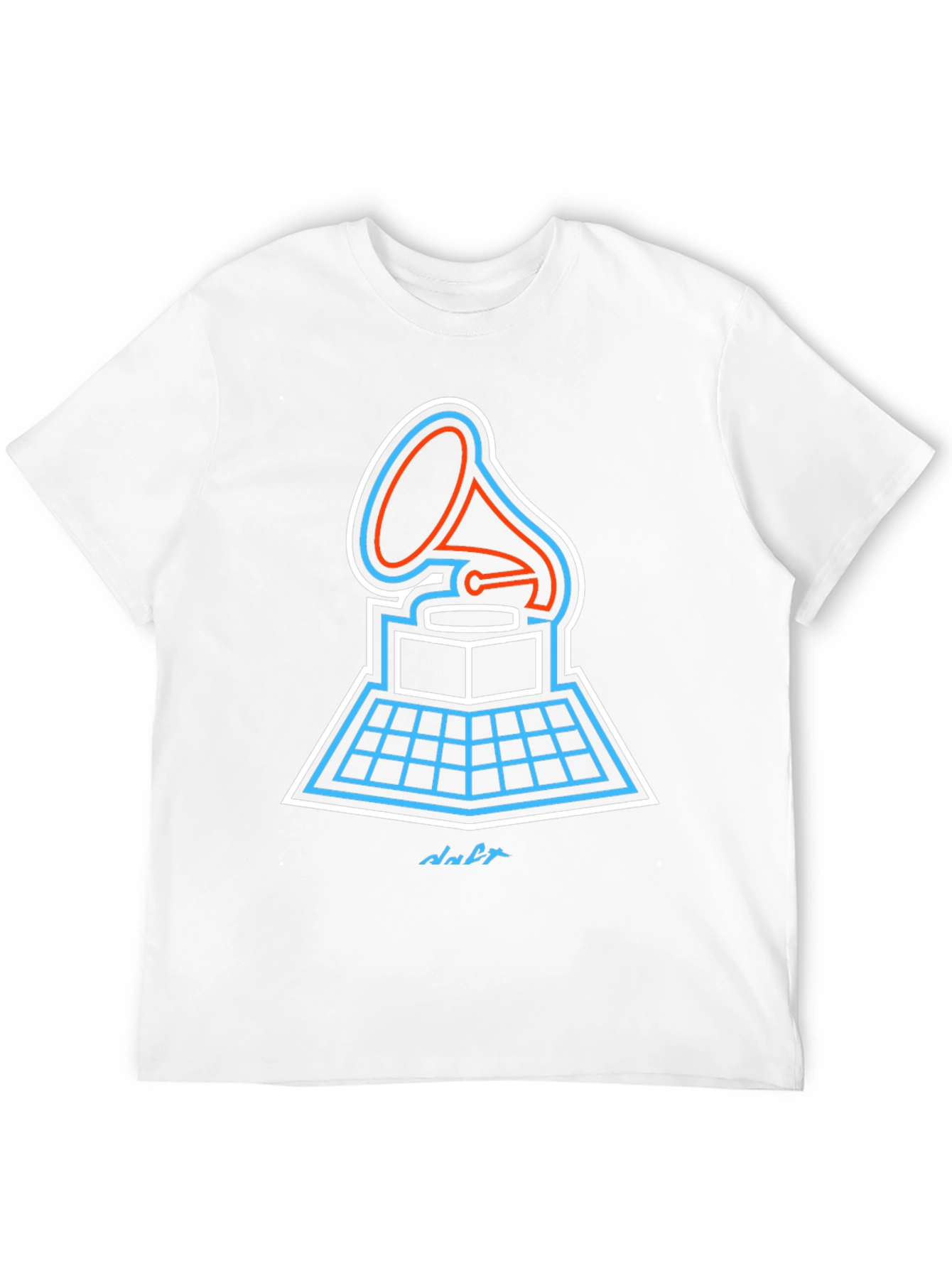 Black Retro Gramophone T-Shirt - Cool Music Lover Tee view 12