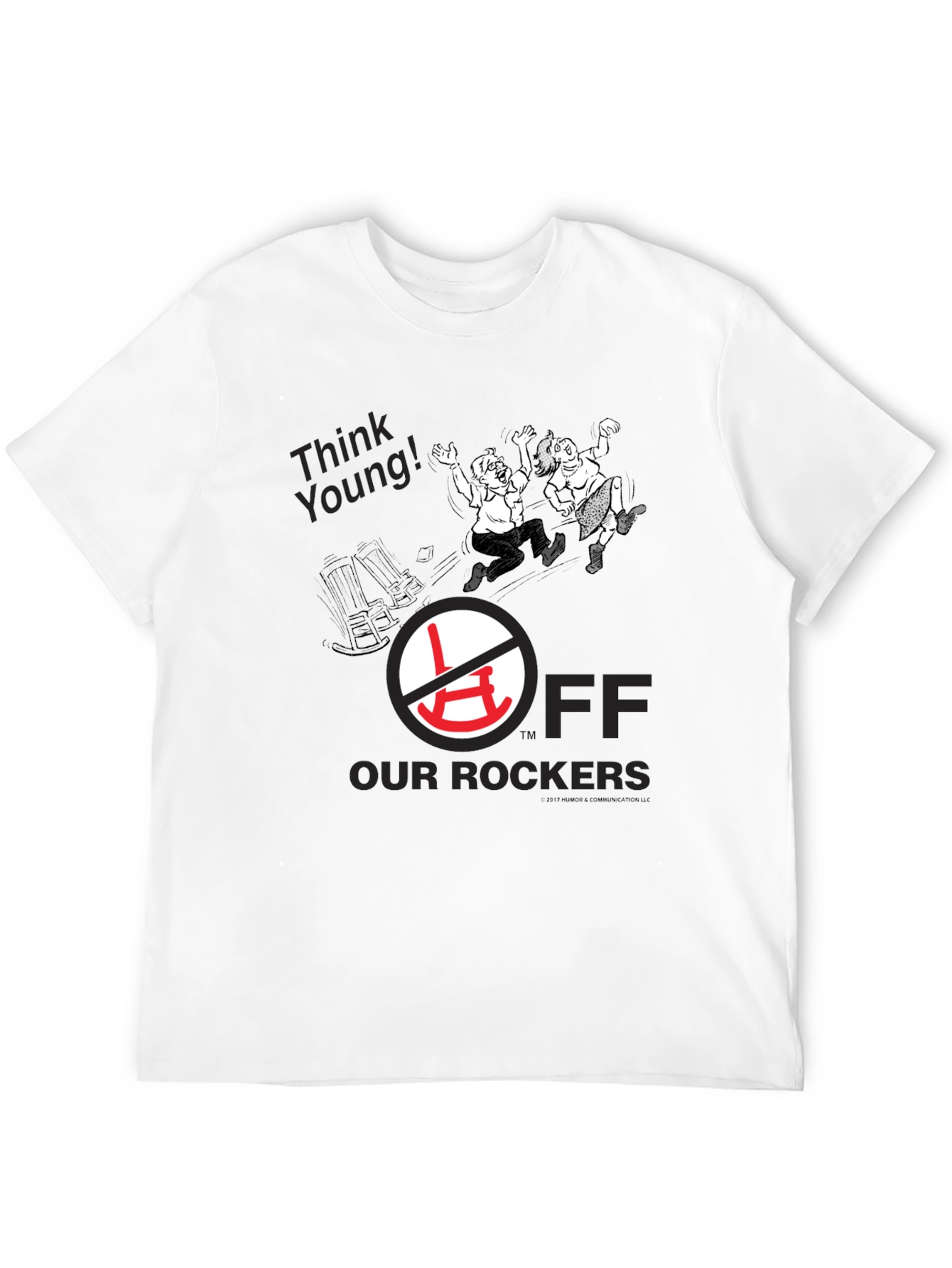 Black Rebel Spirit Tee: "Off Our Rockers" Black T-Shirt view 12
