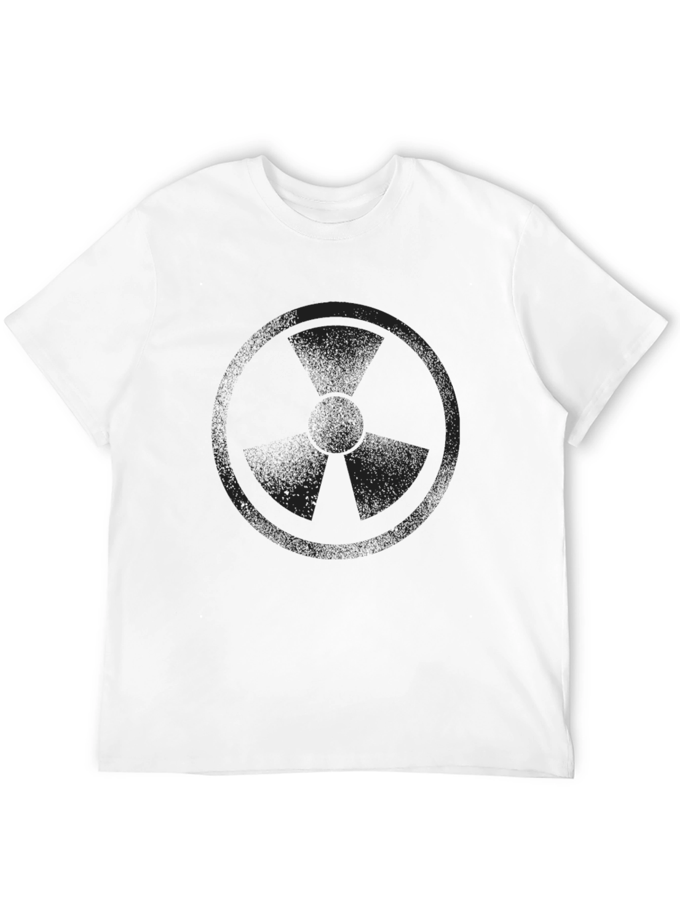 Black Black Radiation Symbol Graphic T-Shirt view 12