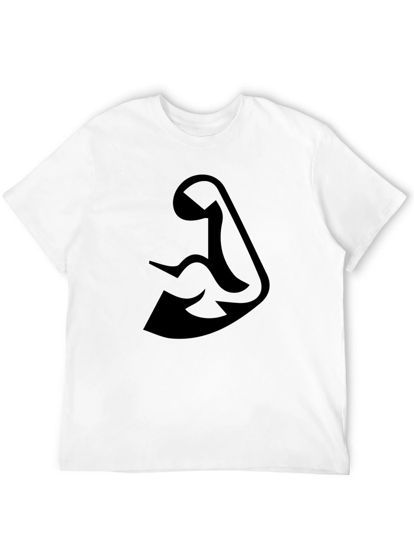 Black Black Arm Flex Graphic Tee view 12