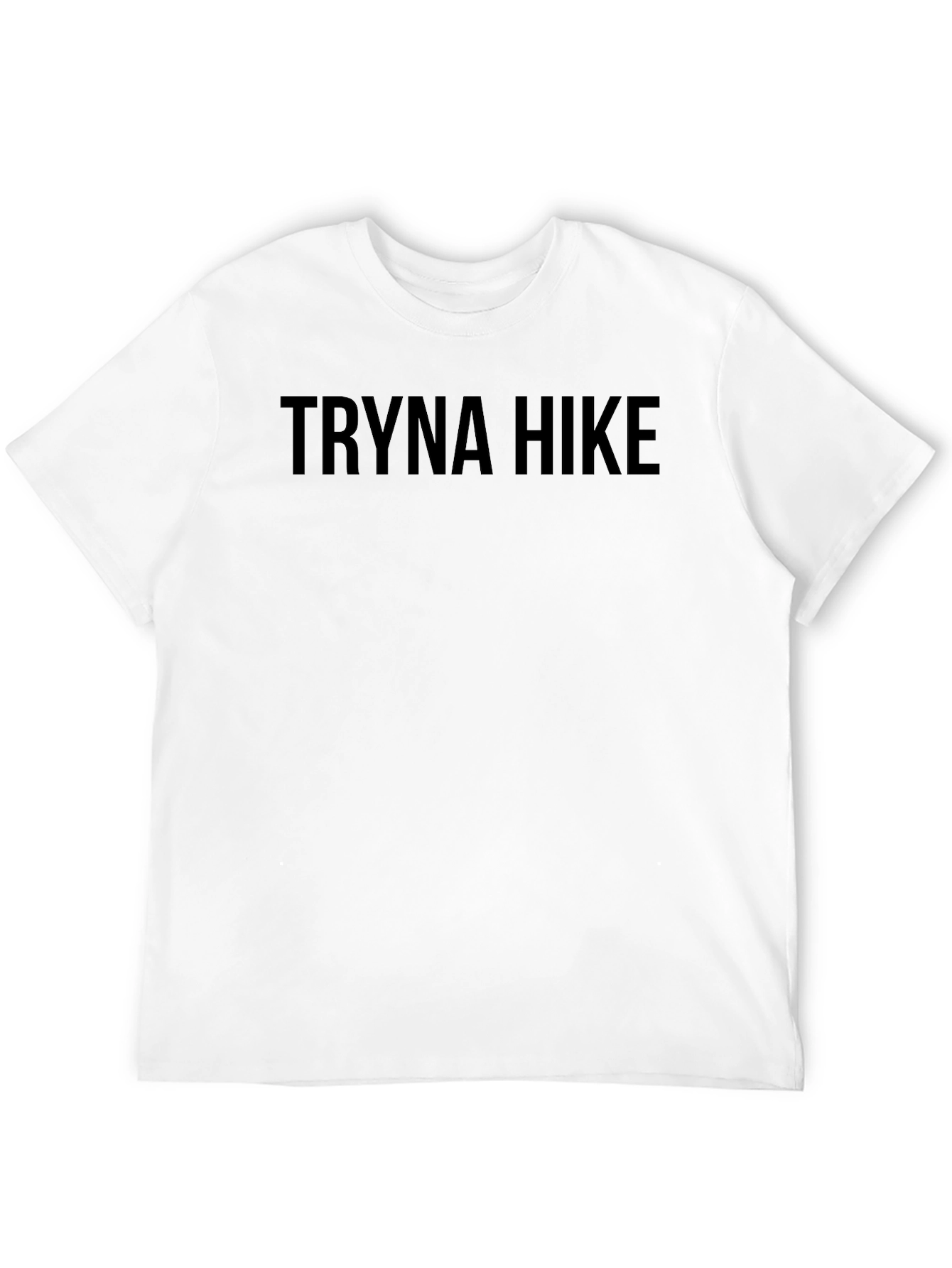 Black Tryna Hike Graphic Tee - Black view 12