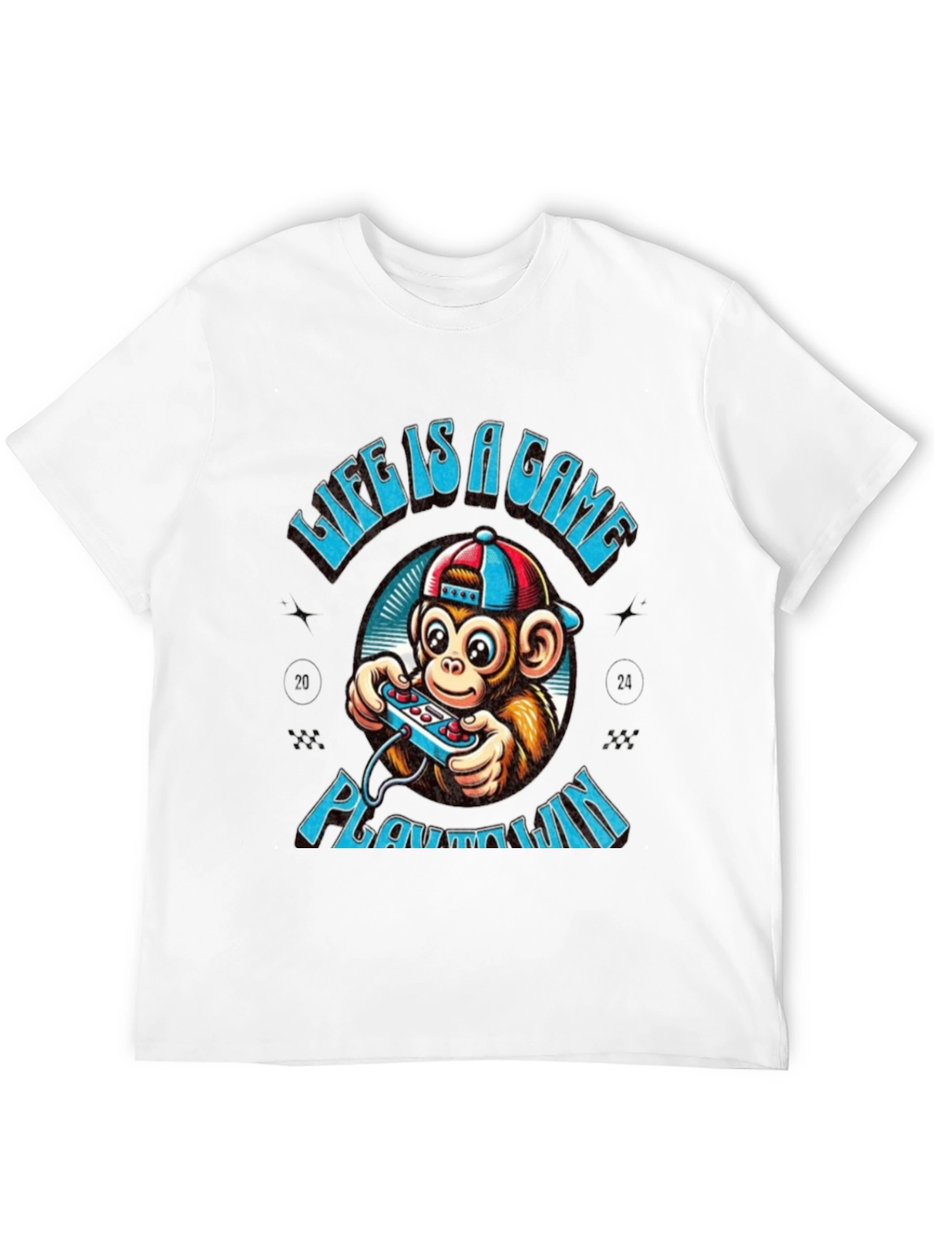 Black Life is a Game T-Shirt - Play to Win view 12