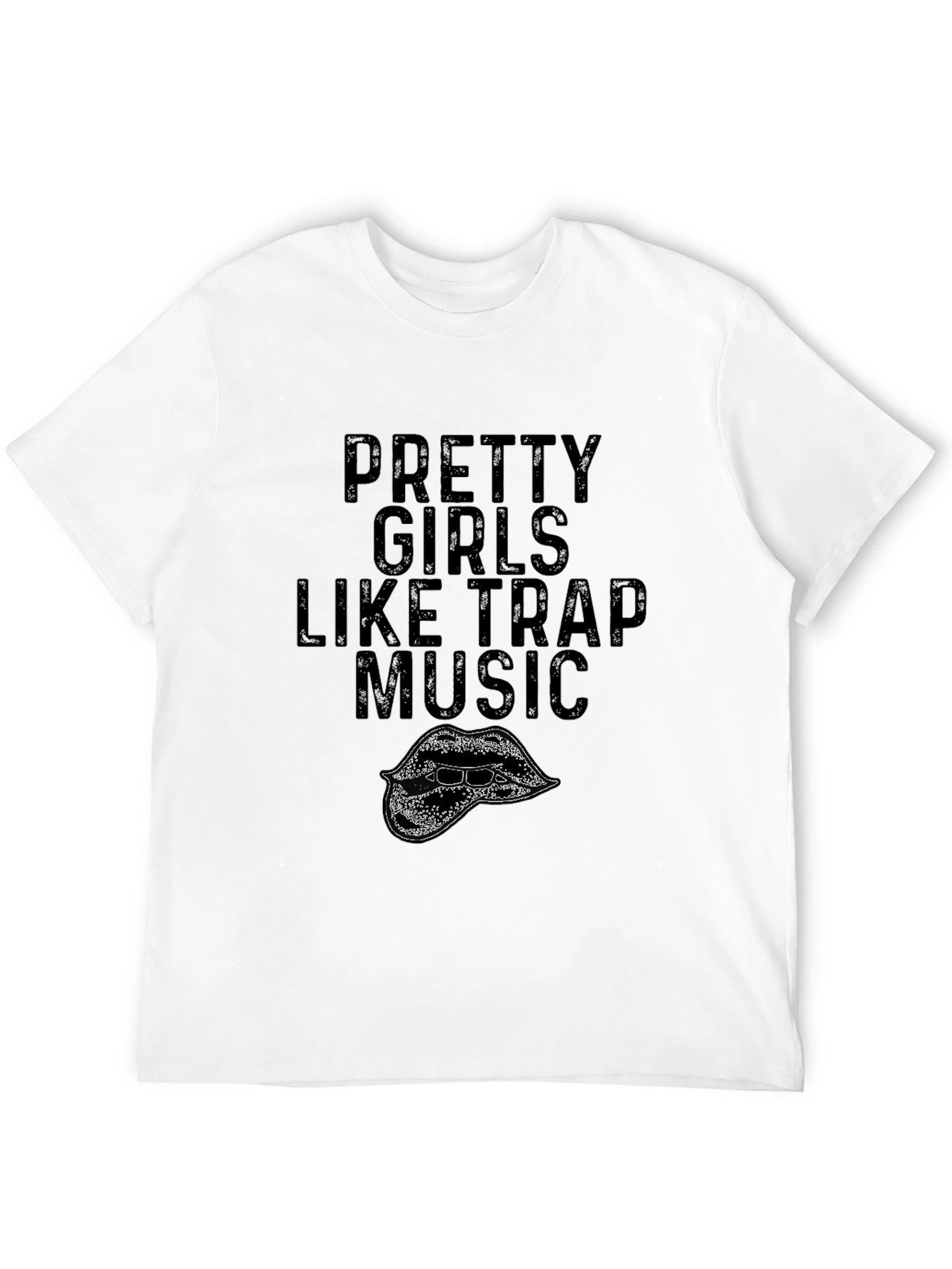 Black Pretty Girls Like Trap Music Graphic Tee view 12