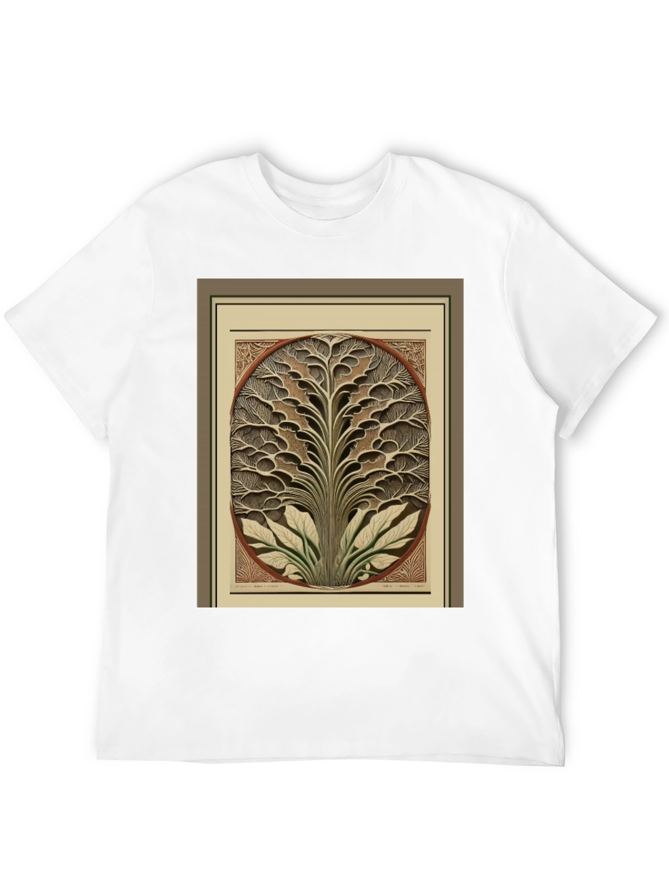 Black Arboreal Art Tee: Unique Tree Graphic T-Shirt view 12