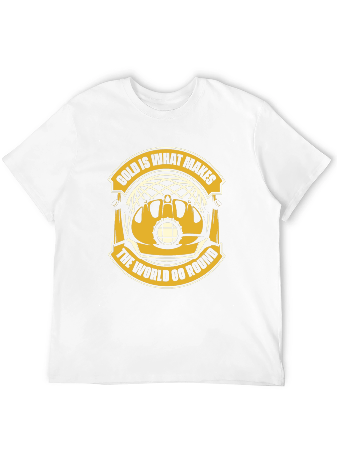 Black Gold Makes the World Go Round Black T-Shirt view 12