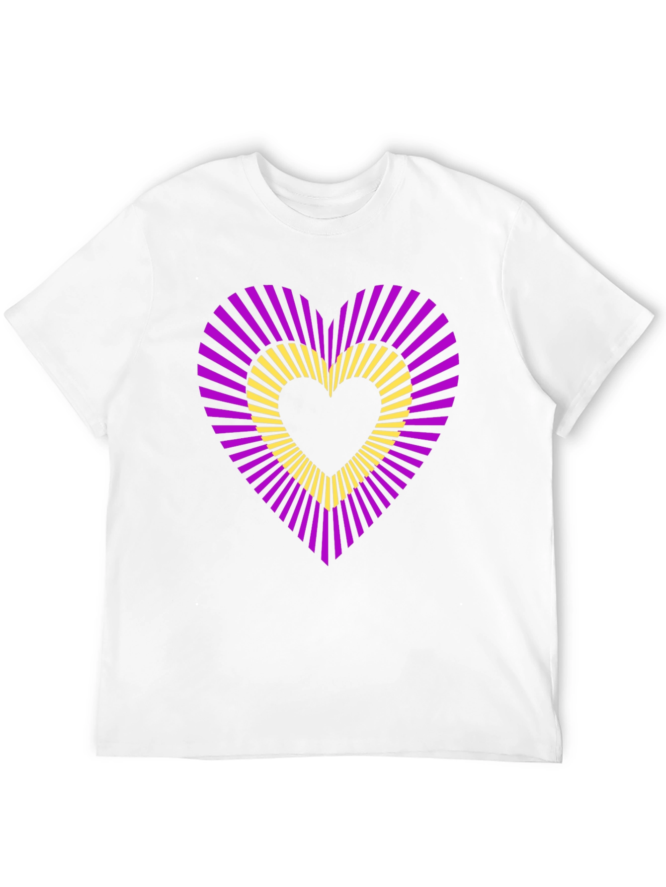 Black Heartburst Graphic T-Shirt view 12