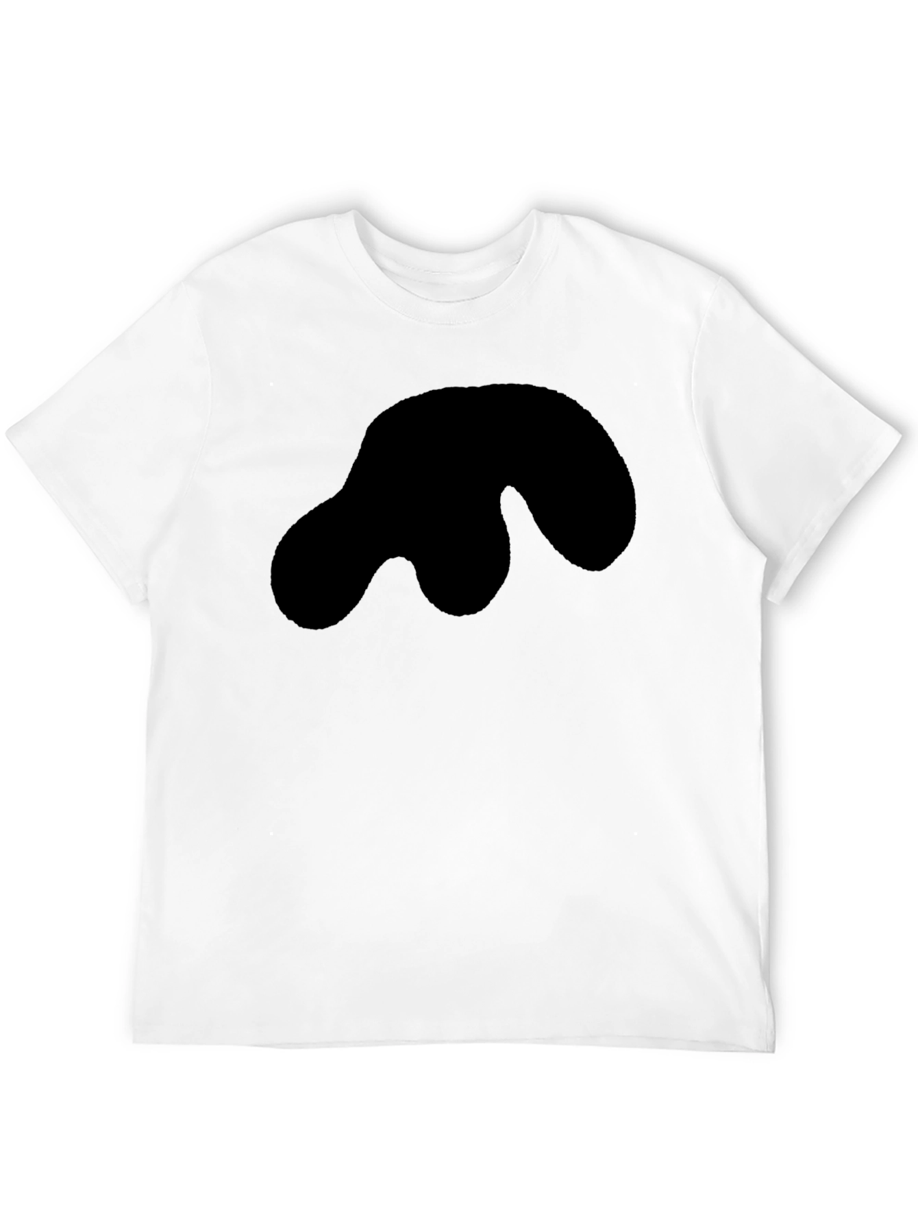 Black Bold Graphic Black T-Shirt for Men view 12