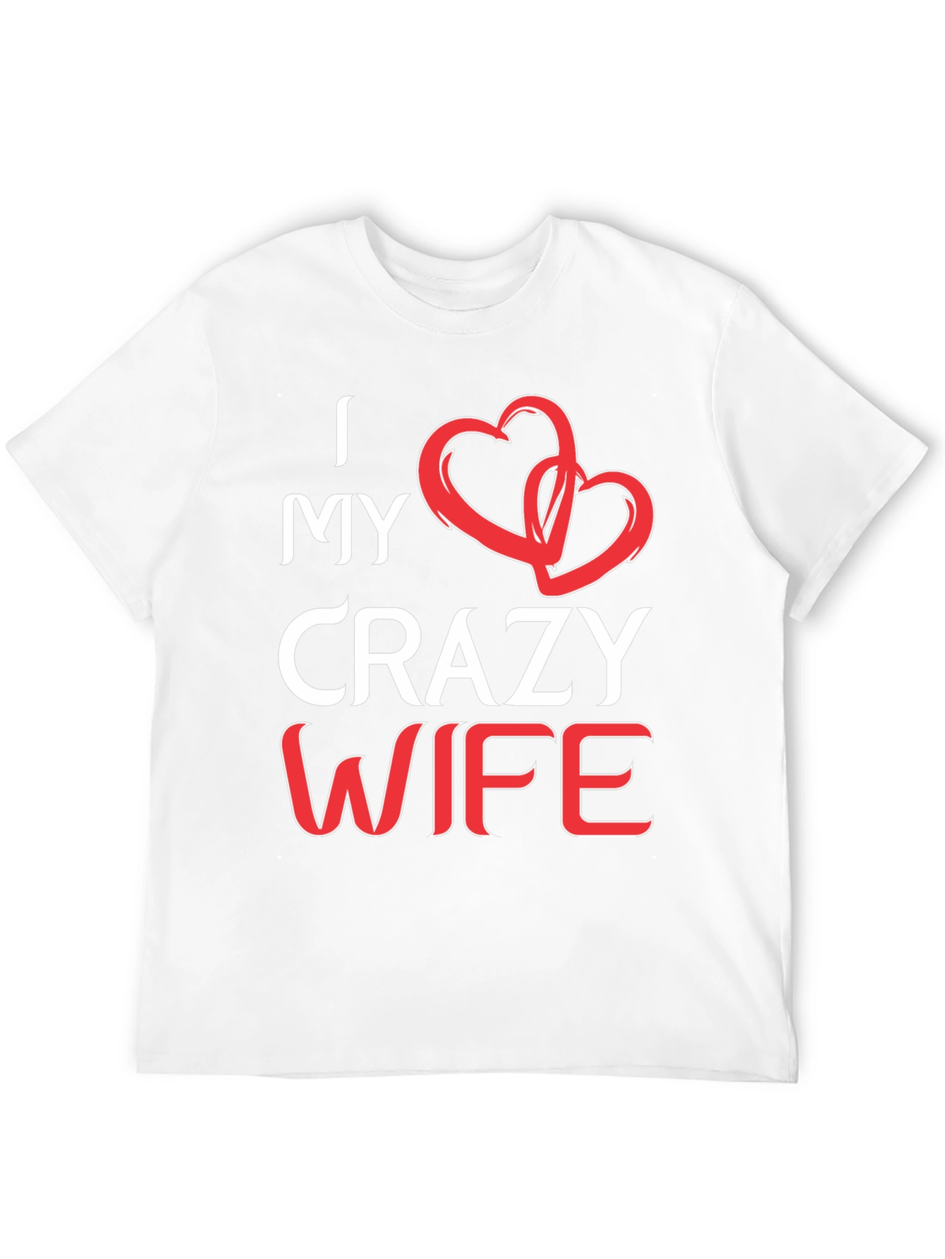 Black I Love My Crazy Wife Graphic Tee view 12