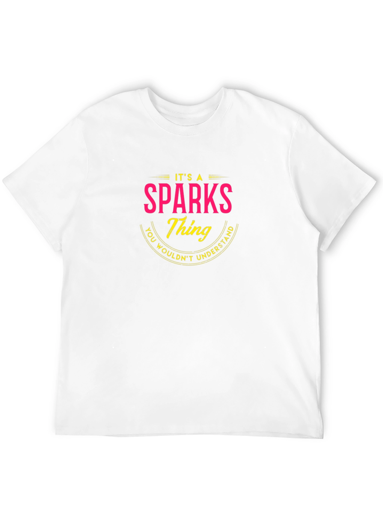 Black It's a Sparks Thing T-Shirt view 12