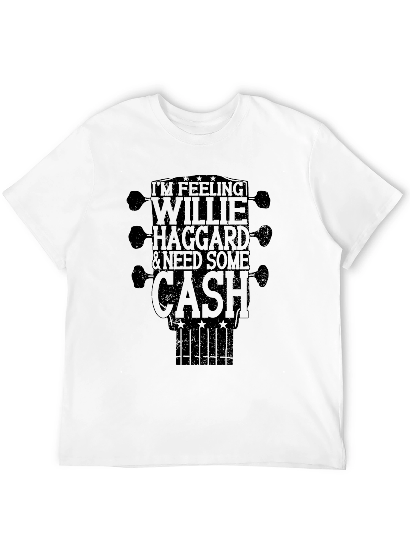 Black Willie Haggard & Need Some Cash T-Shirt view 12