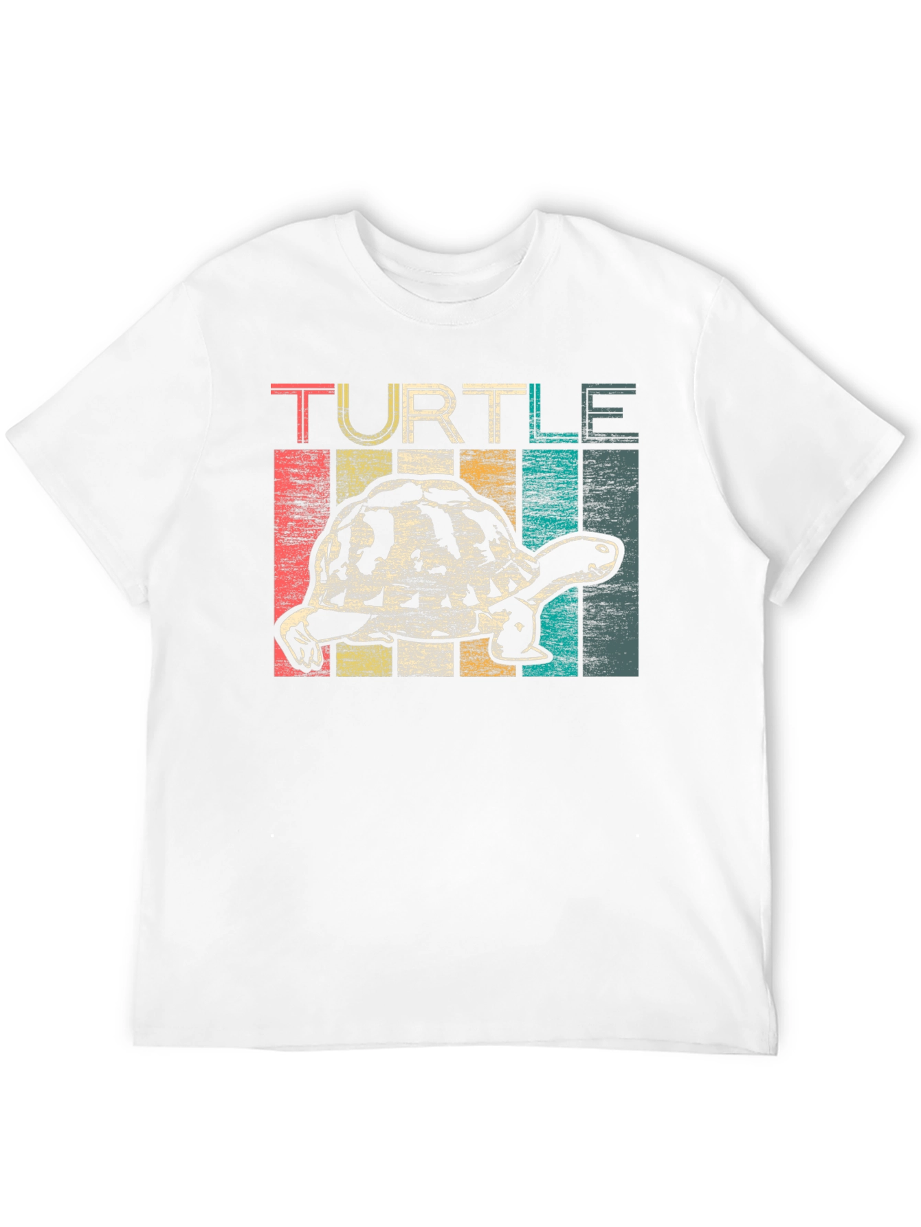 Black Retro Turtle Graphic T-Shirt - Vintage Style view 12