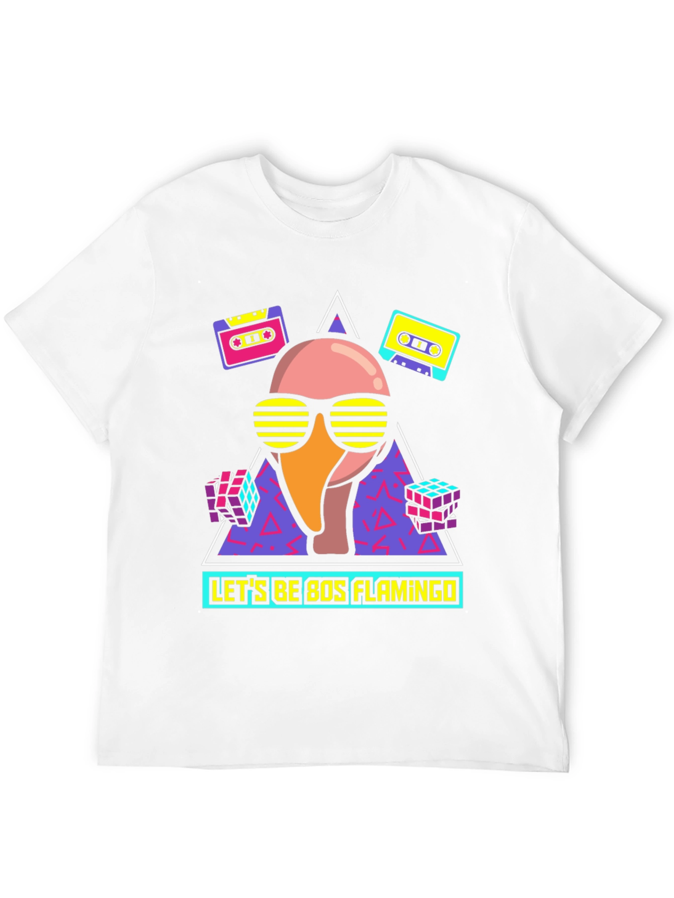 80s Flamingo T-Shirt - Retro Party Fun! - 12