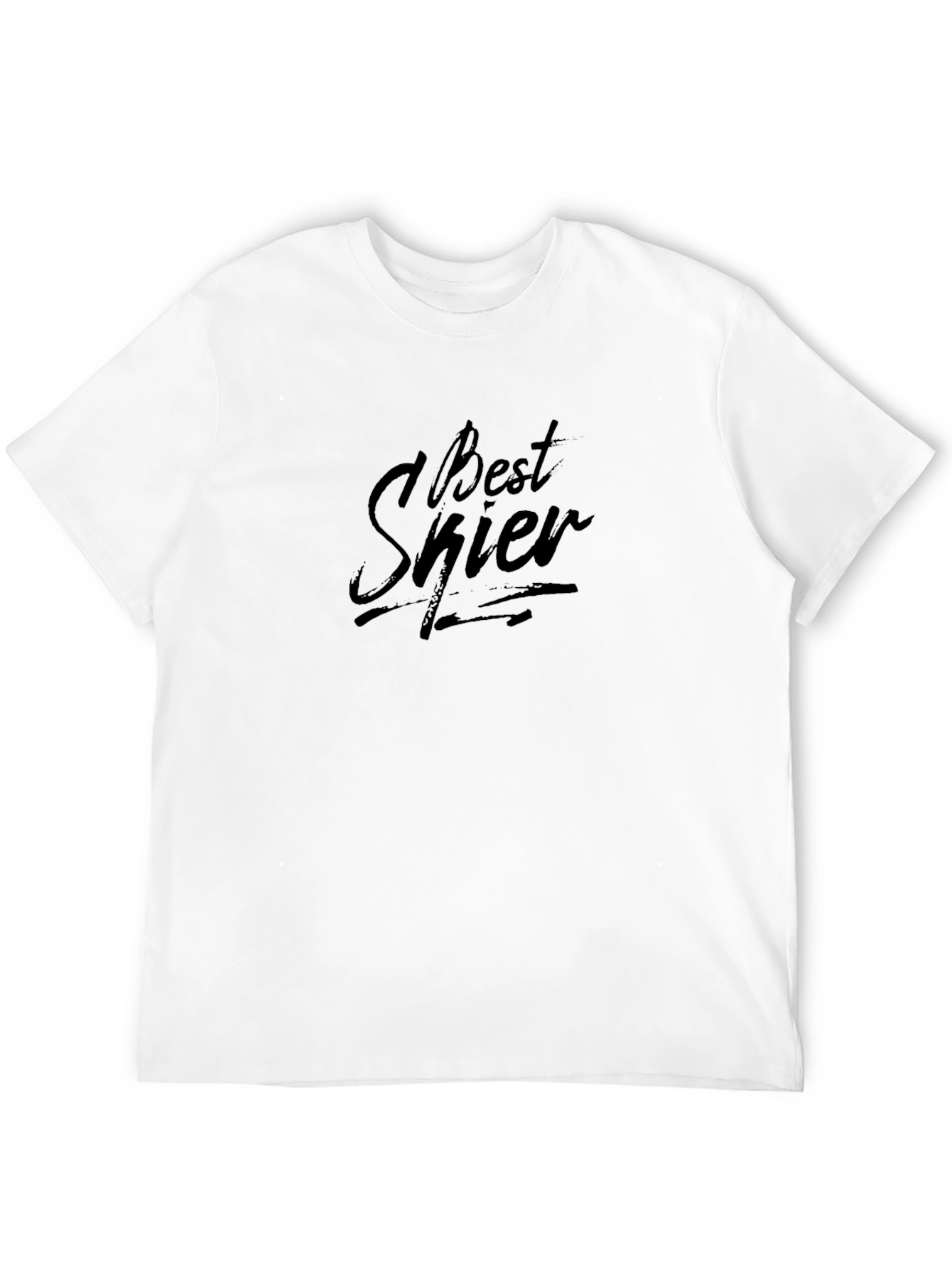 Best Skier Graphic Tee - Black - 12