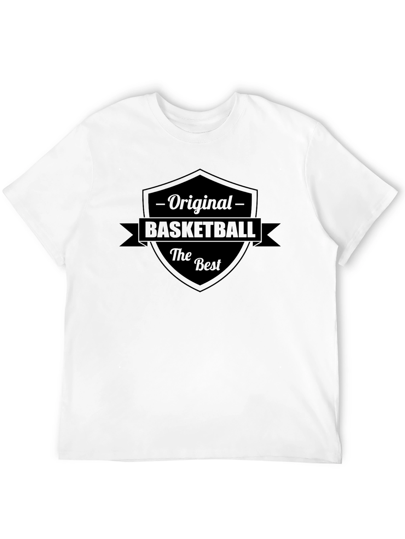 Black Original Basketball T-Shirt view 12
