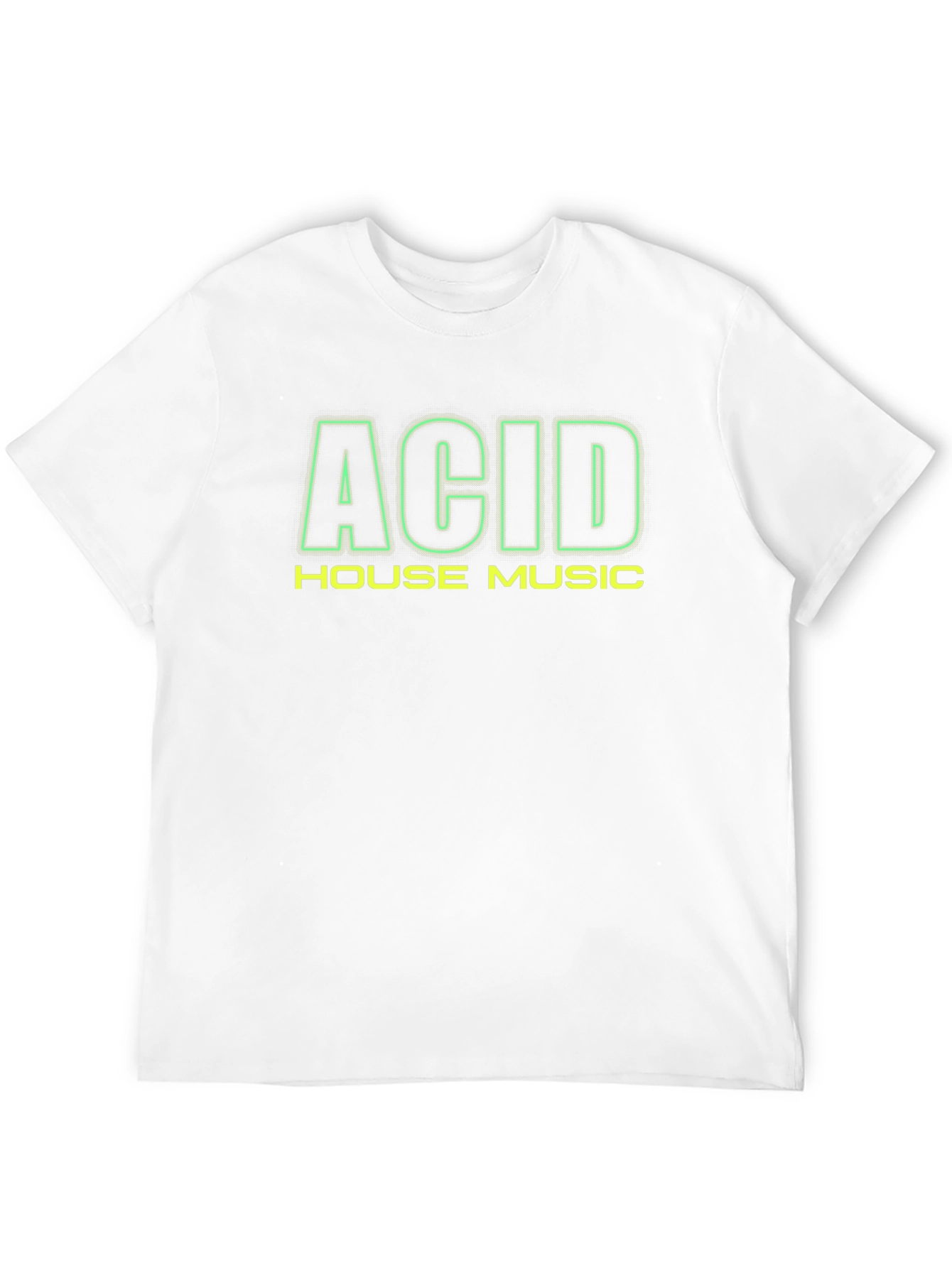 Black Acid House Music Black T-Shirt view 12
