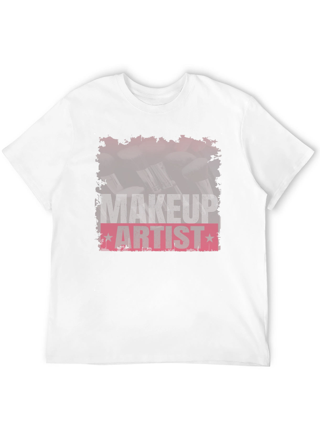 Black Makeup Artist T-Shirt - Stylish and Comfortable view 12