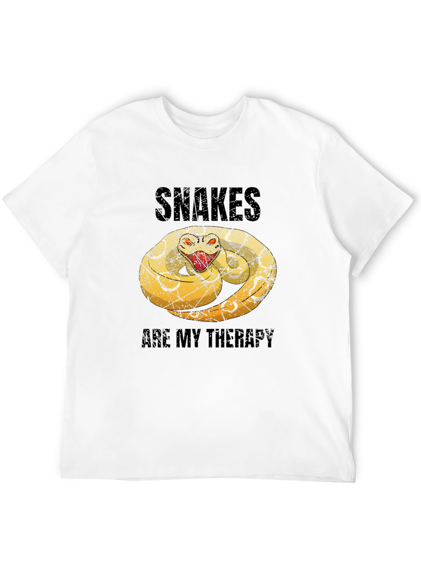 Black Snakes Are My Therapy Graphic Tee view 12