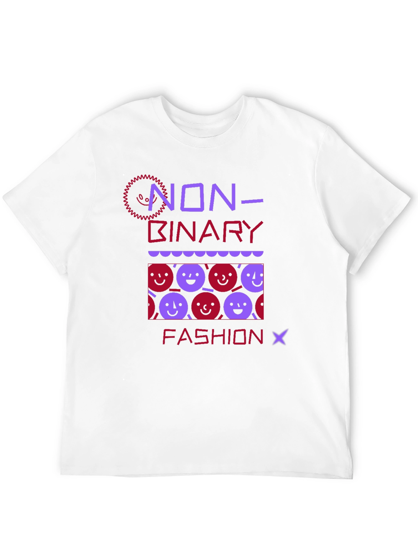 Black Non-Binary Fashion T-Shirt - Unisex  view 12