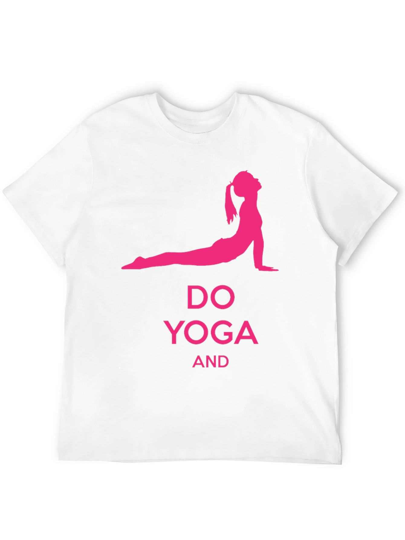 Black Yoga Pose Graphic T-Shirt view 12