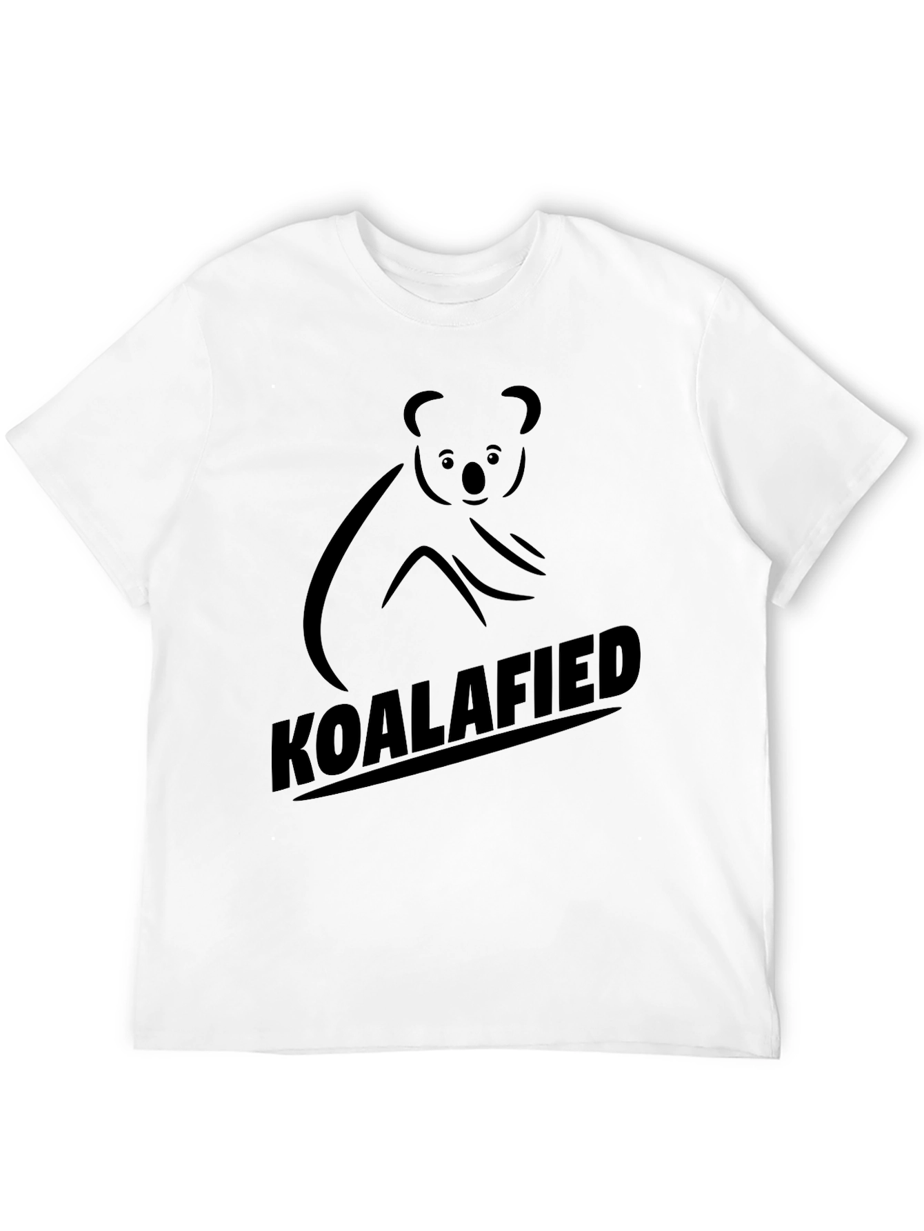 Black Koalafied Graphic Tee - Black view 12