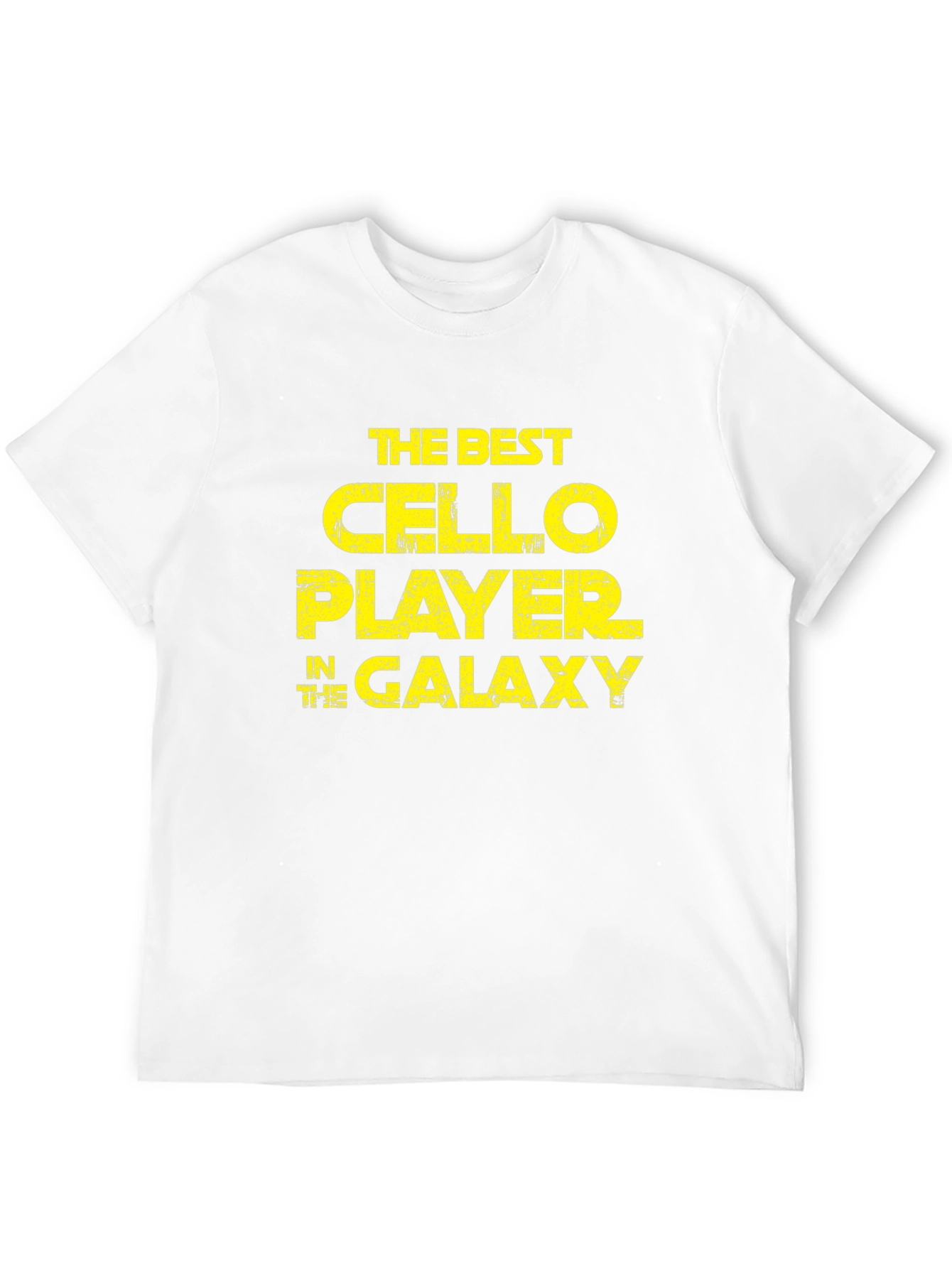 Black The Best Cello Player in The Galaxy T-Shirt view 12