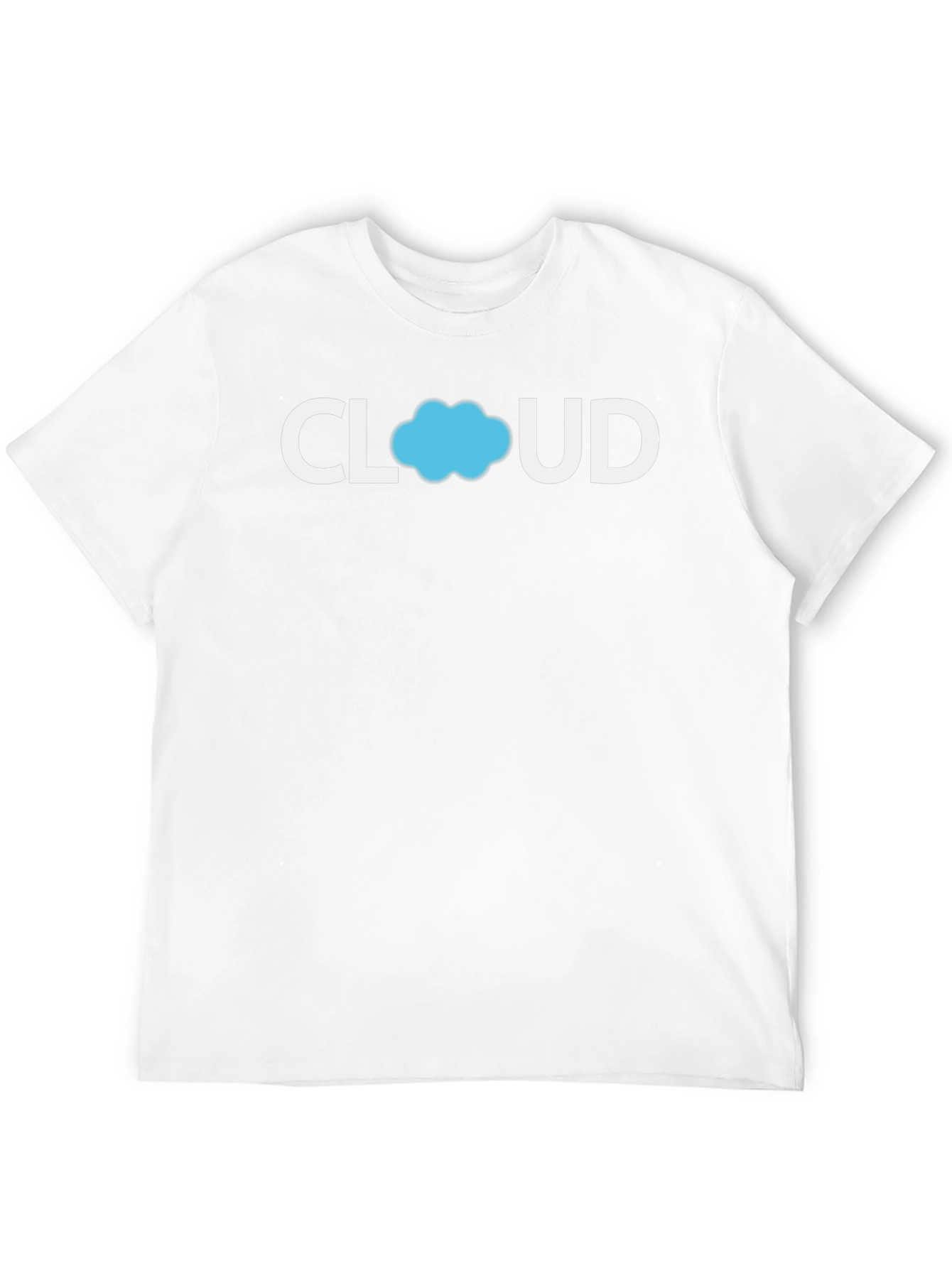 Black Cloud Graphic Black T-Shirt view 12