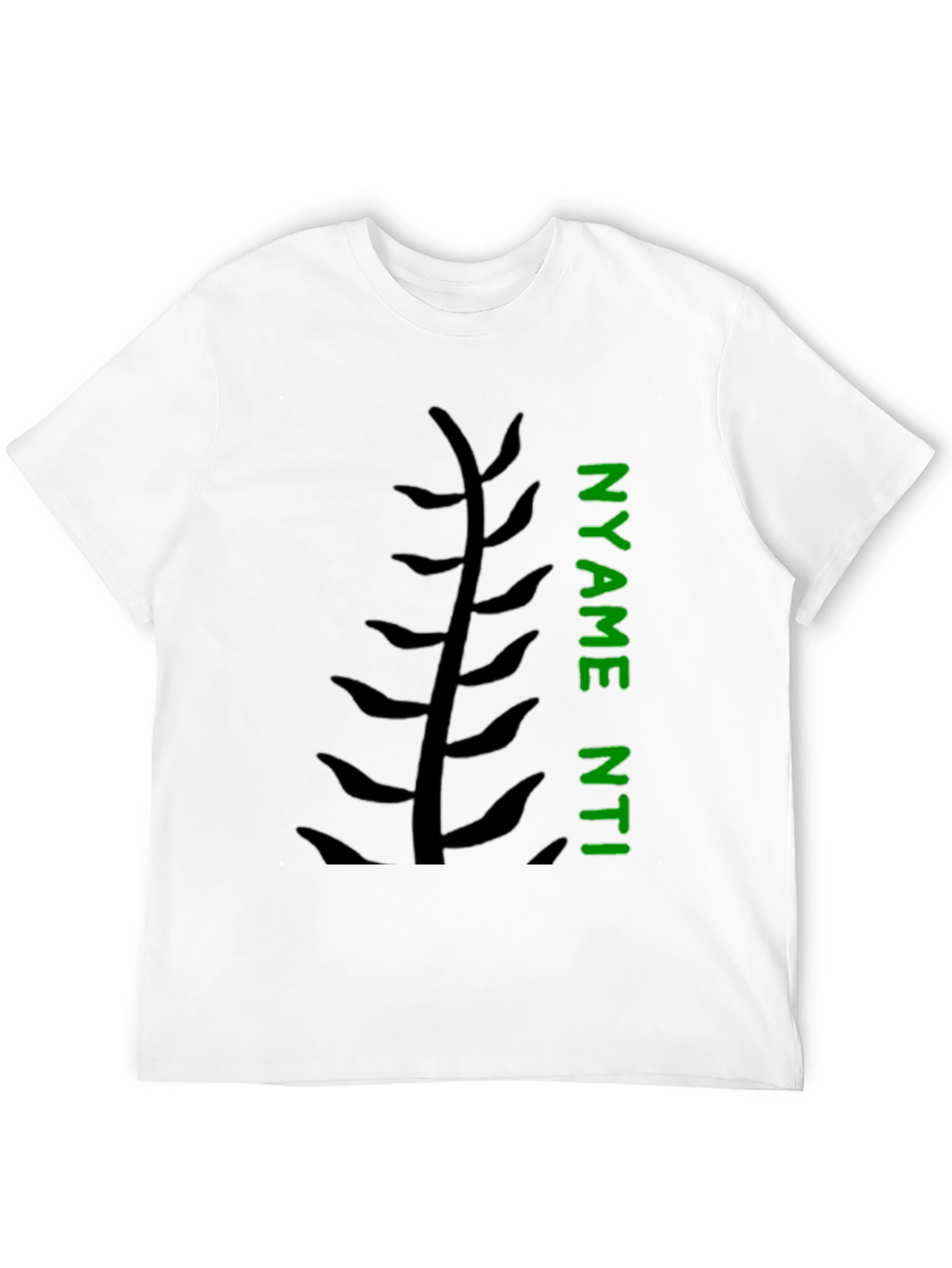 Black Nyame Nti Graphic Tee - Black Casual Shirt view 12