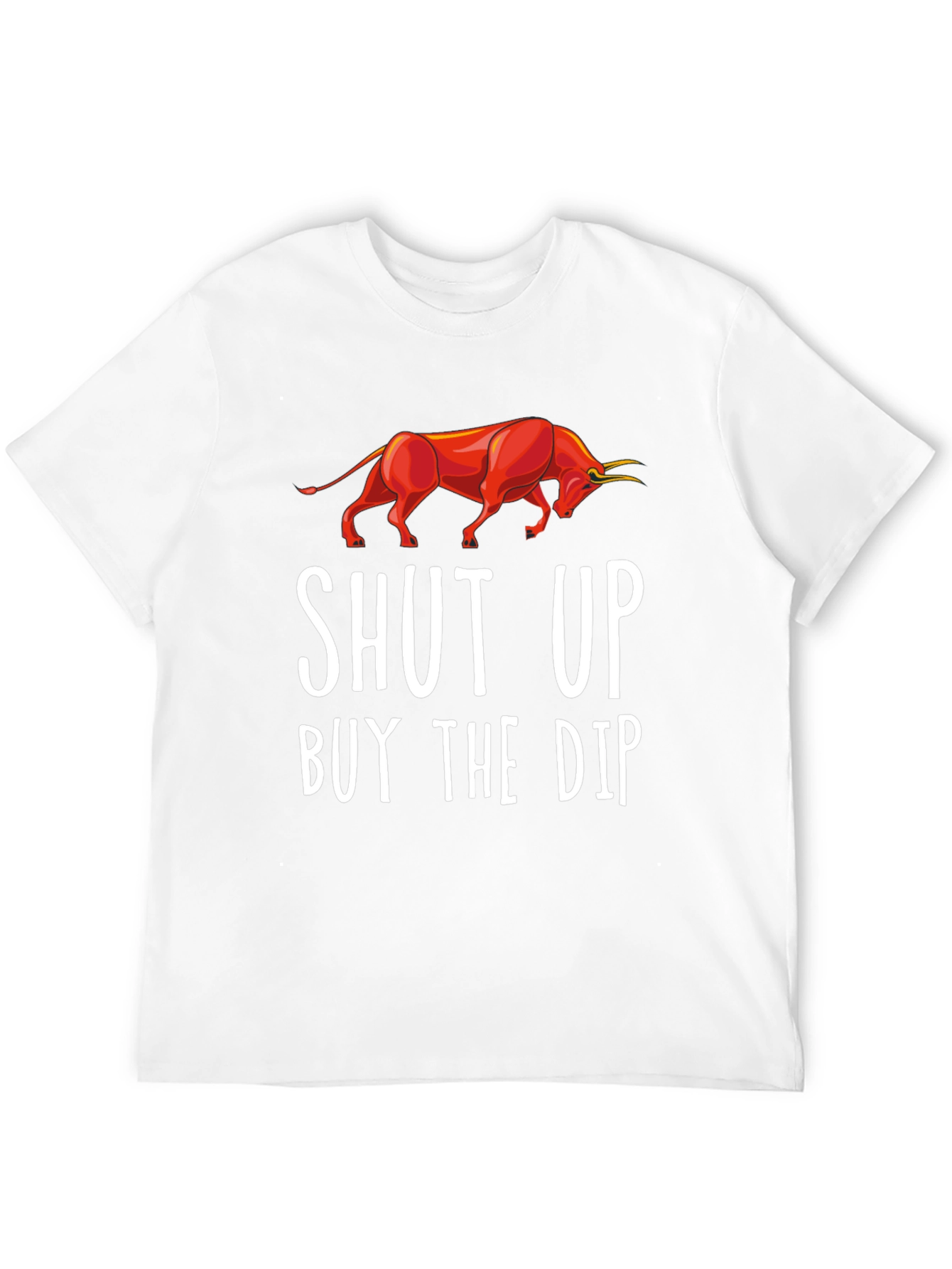 Black Shut Up Buy The Dip Graphic Tee view 12