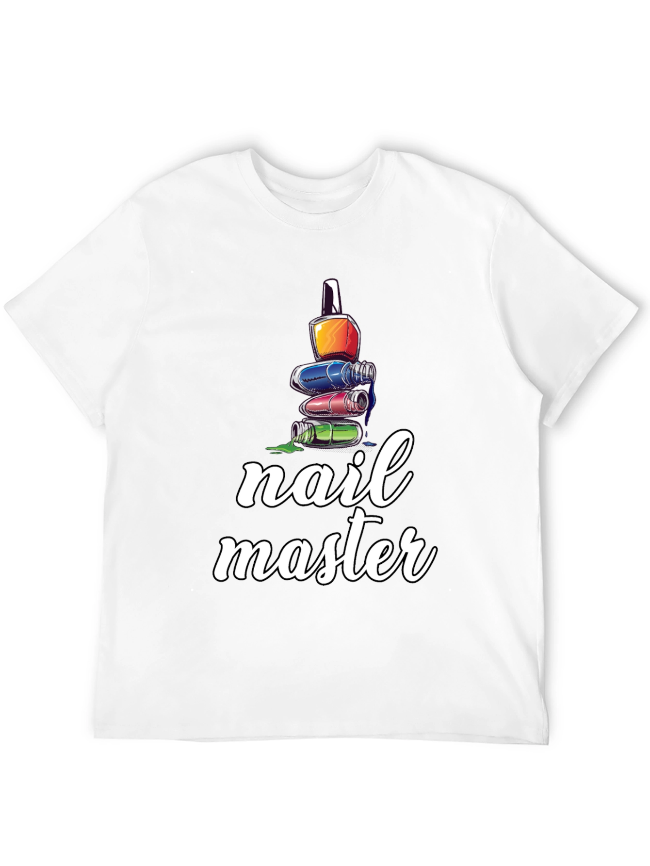 Nail Master T-Shirt - Stylish Graphic Tee for Nail Technicians - 12