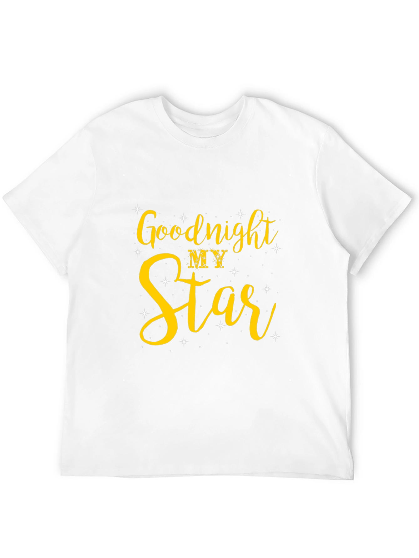 Black Goodnight My Star Graphic Tee view 12