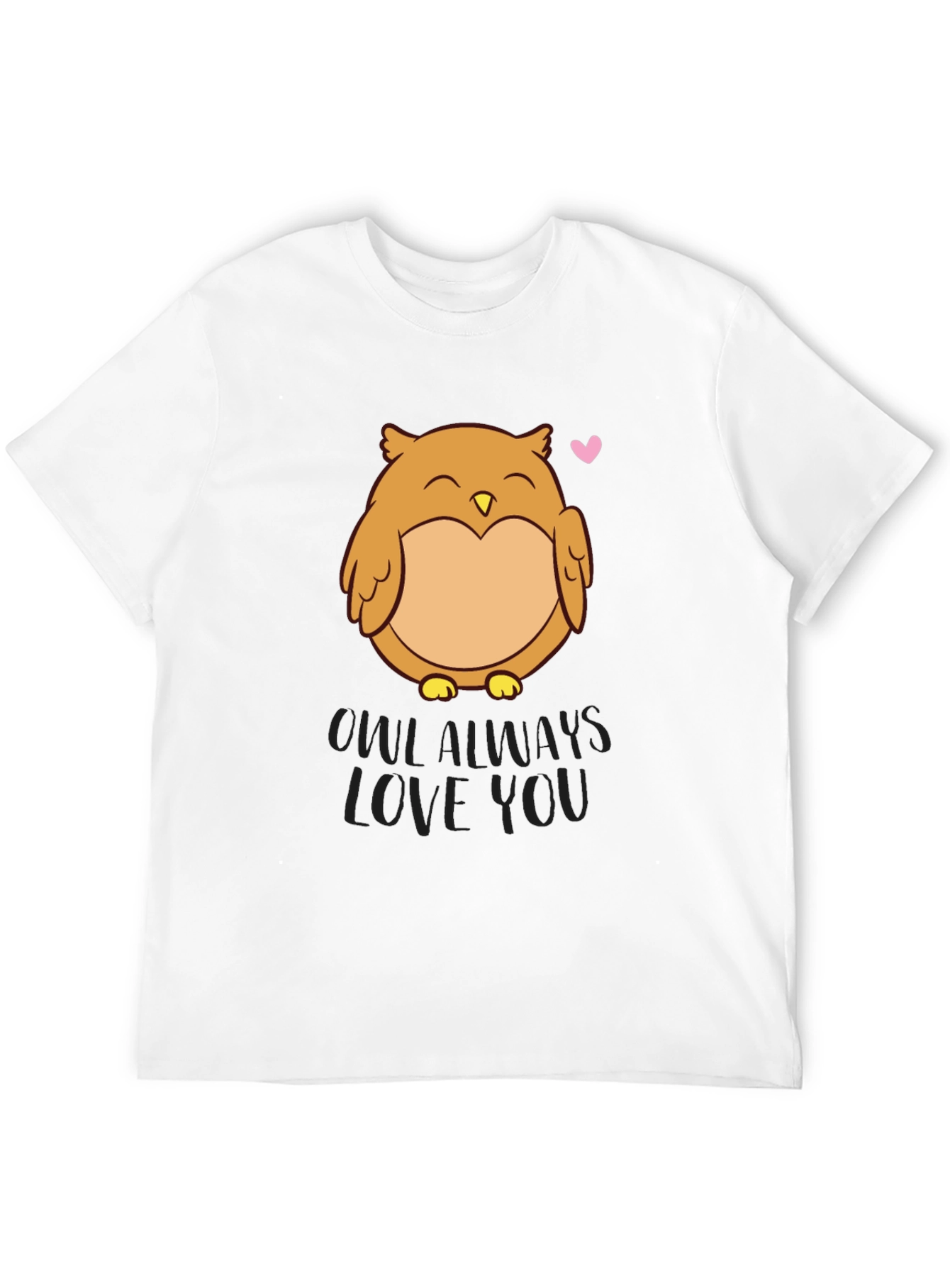 Black Owl Always Love You Black T-Shirt view 12