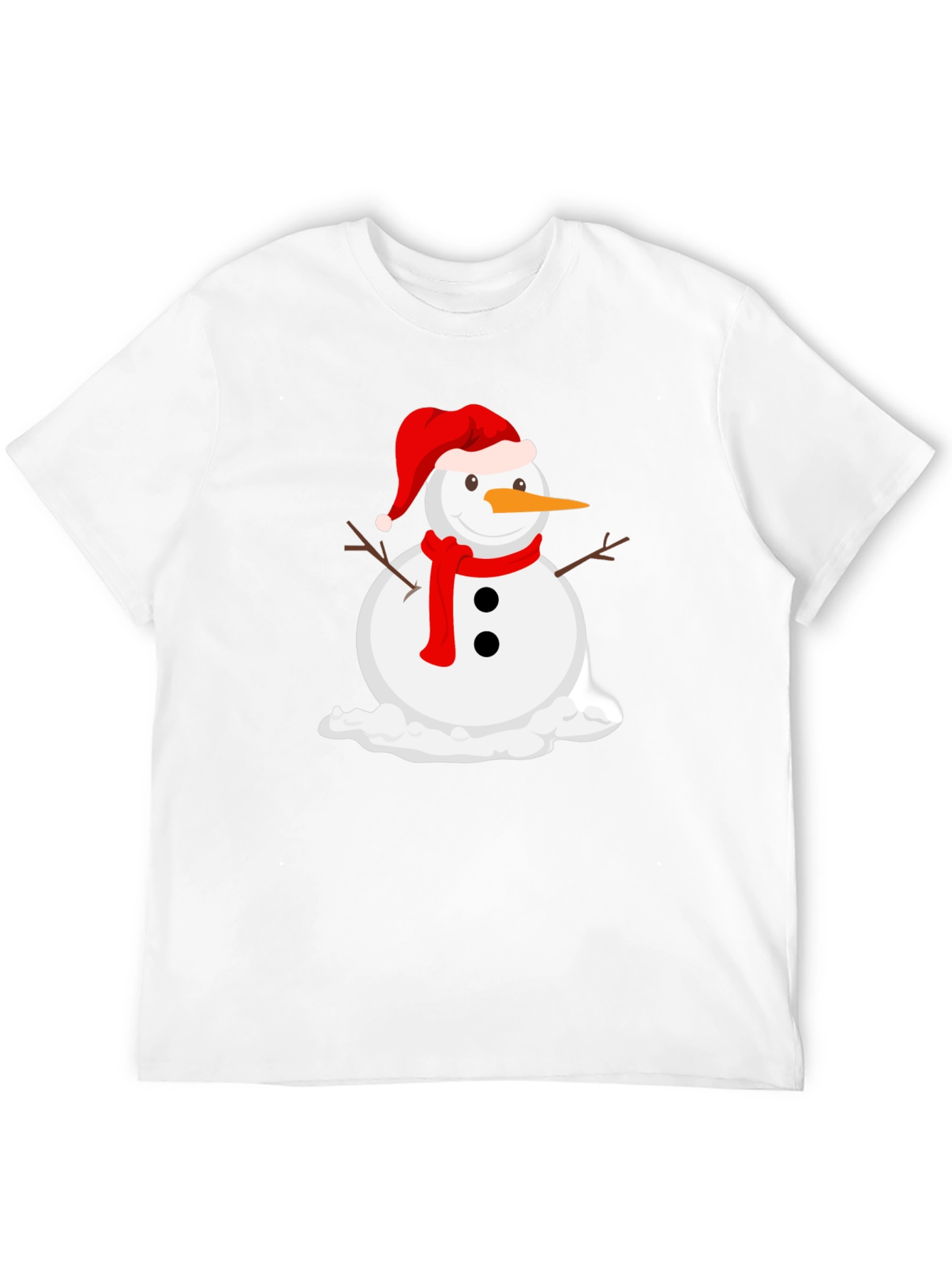 Black Melting Snowman Graphic Tee - Holiday Cheer view 12